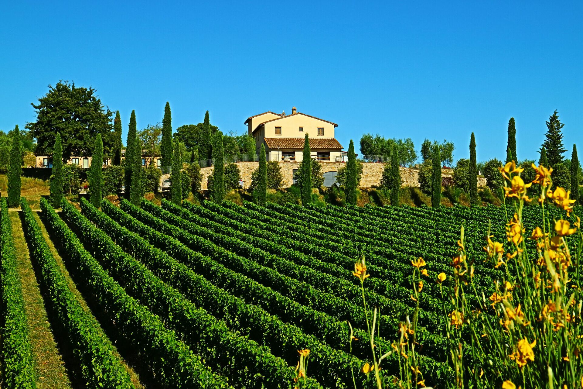 Villa Le Buche interieur in Sarteano