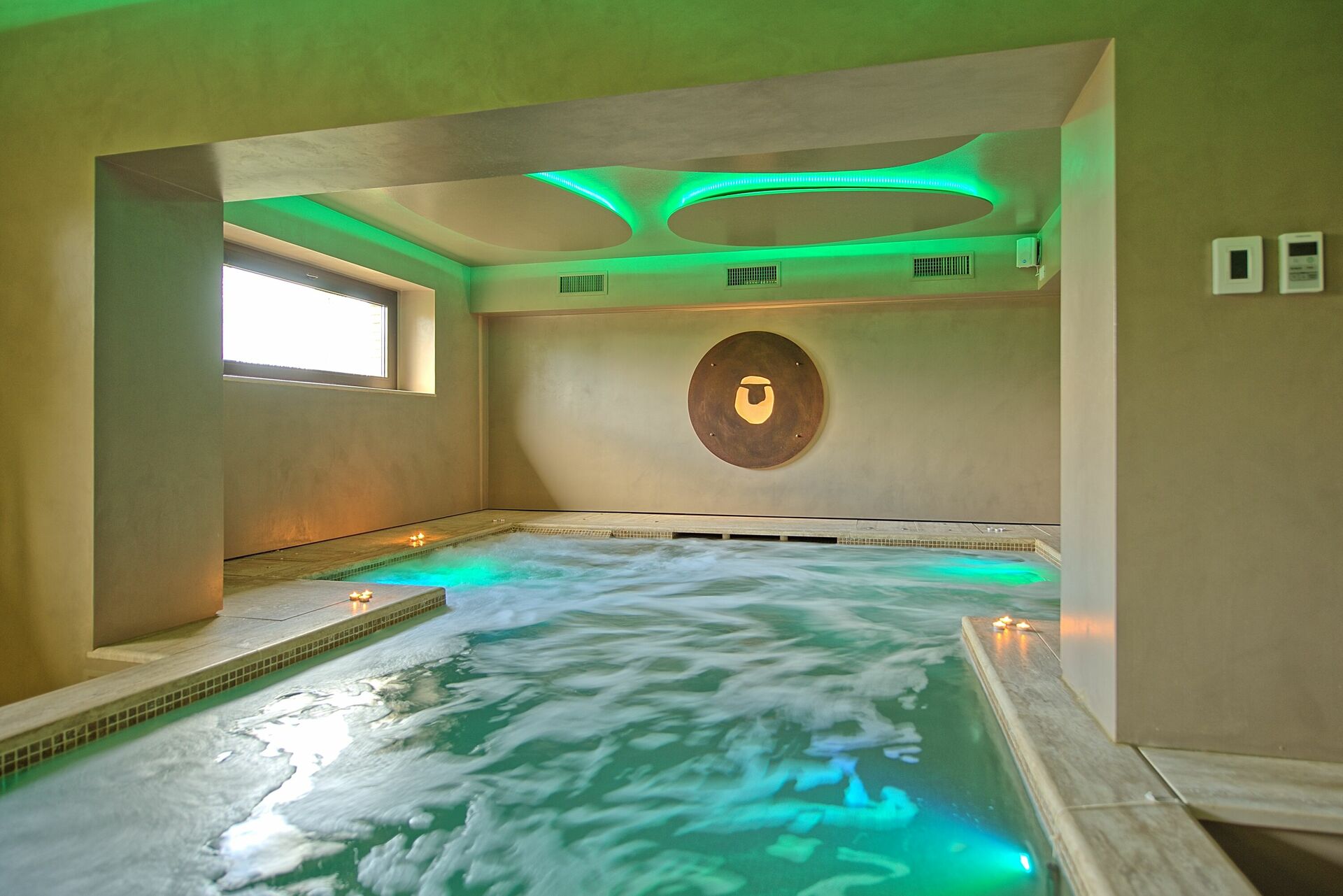 Villa Le Buche tuin in Sarteano