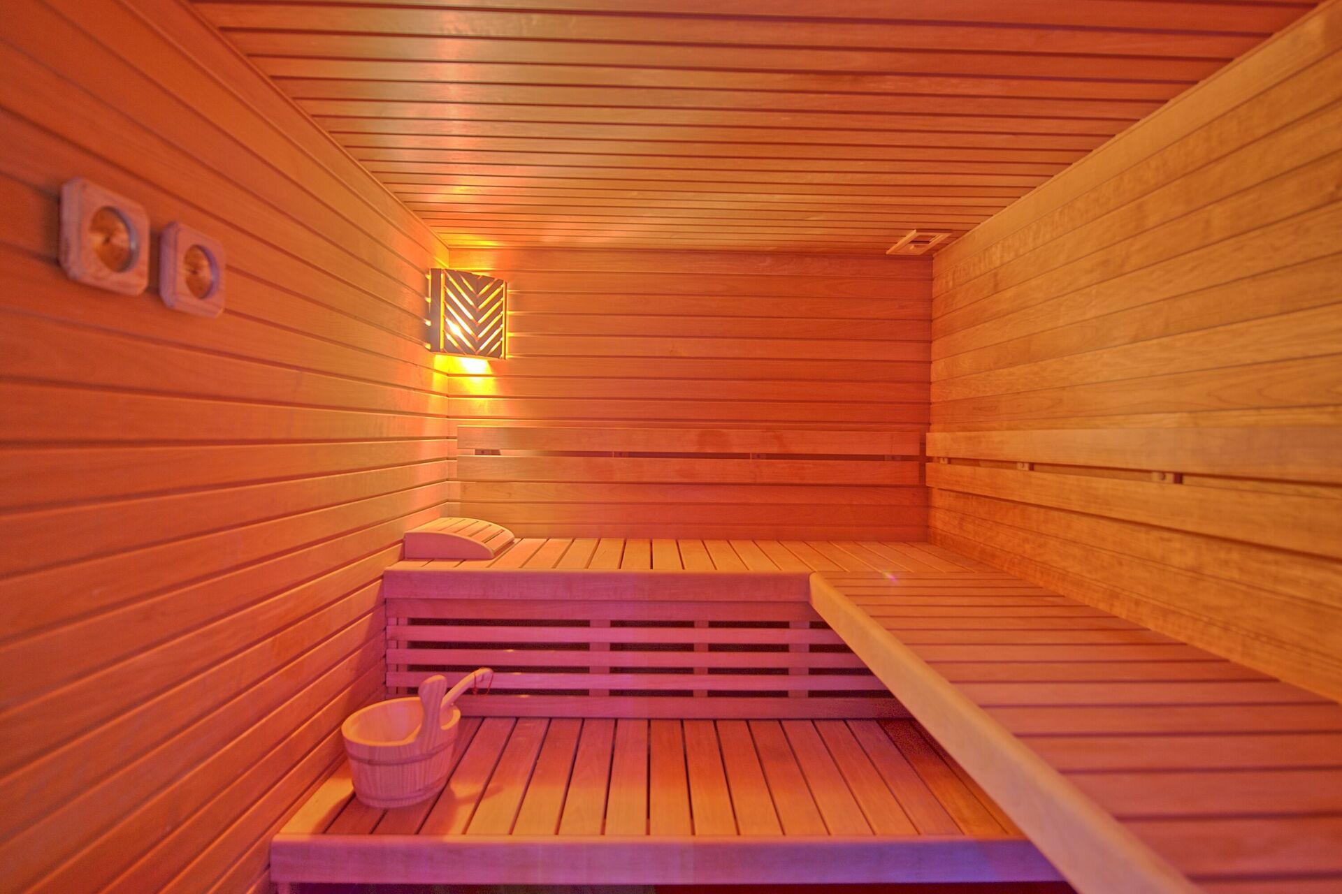 Villa Le Buche slaapkamer in Sarteano