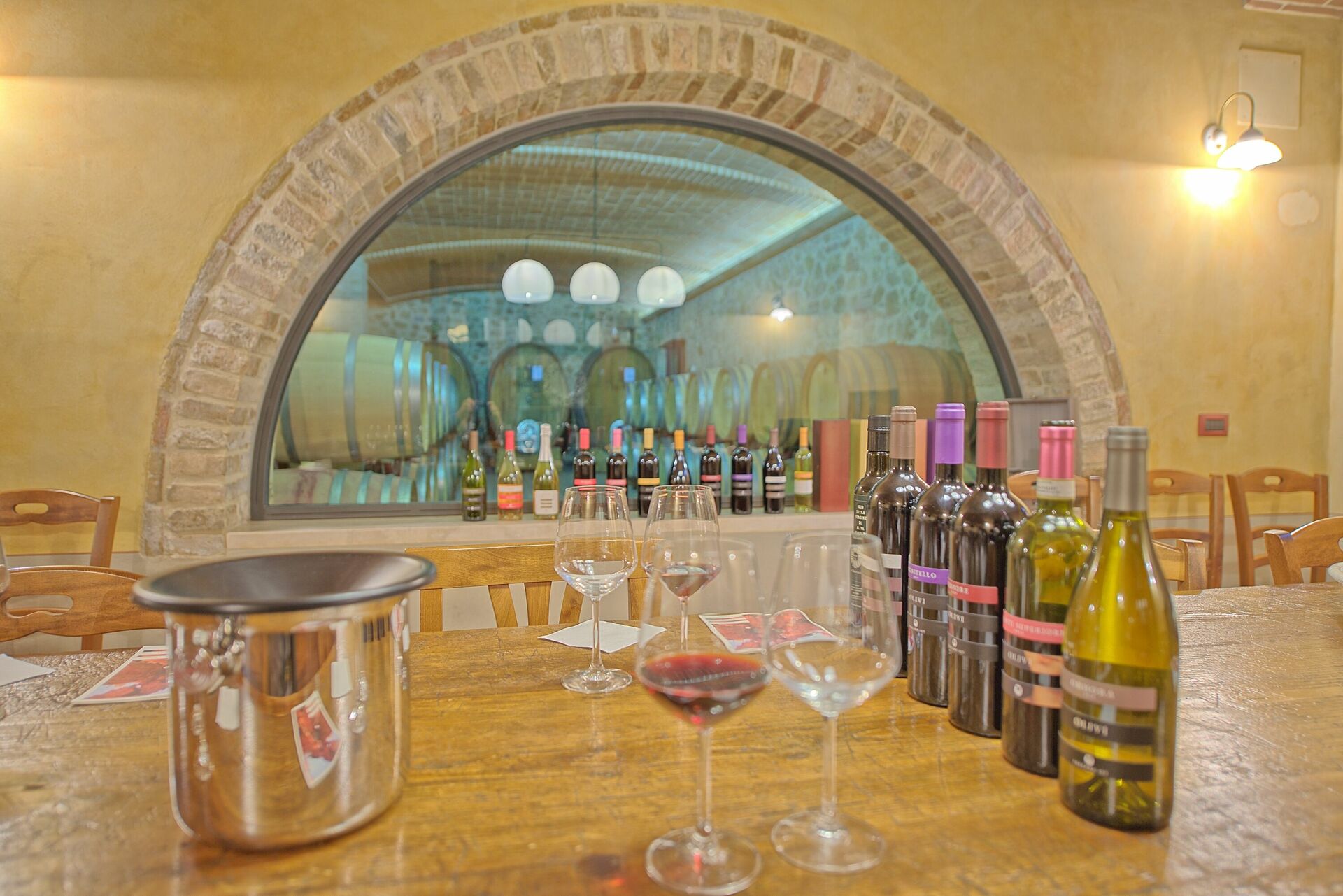 Villa Le Buche slaapkamer in Sarteano