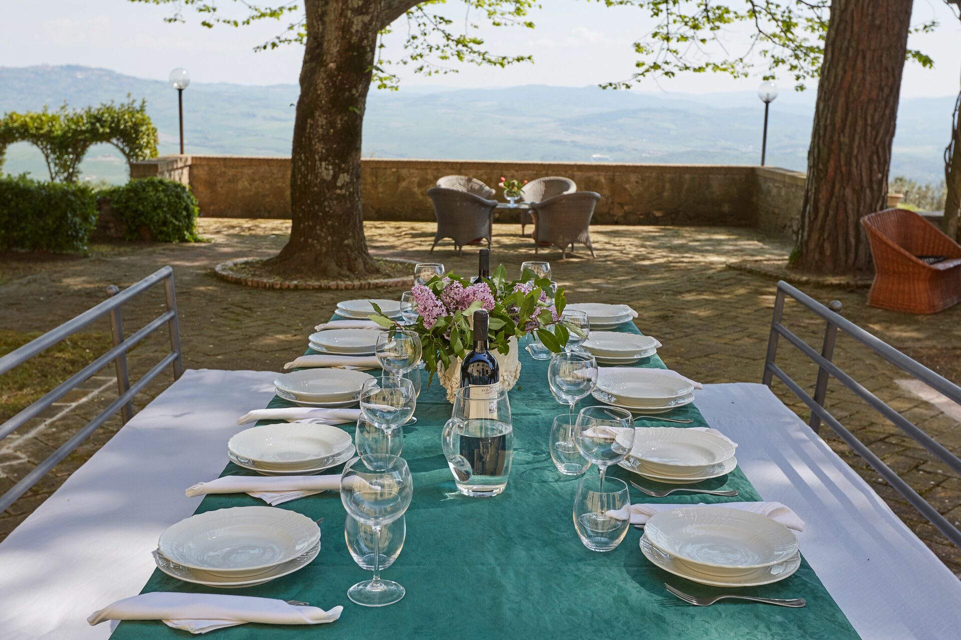 Villa Sorbaiano tuin in Montecatini