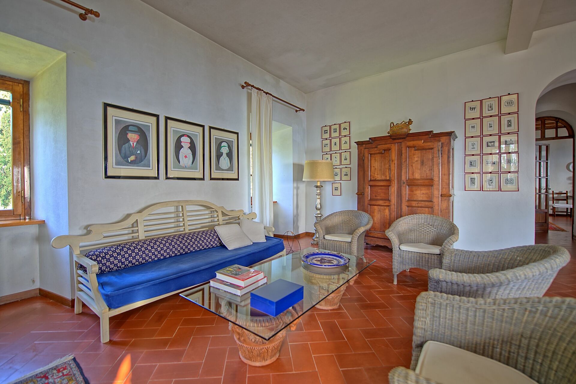 Villa Sorbaiano tuin in Montecatini