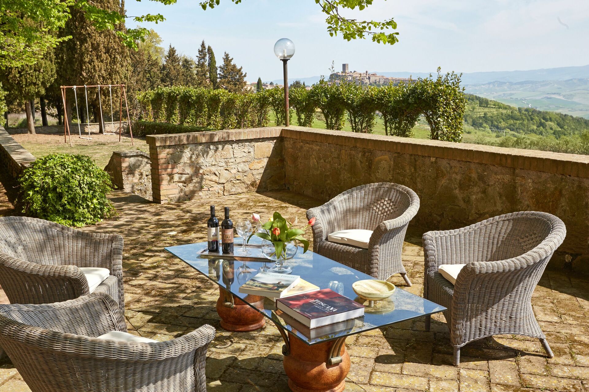 Villa Sorbaiano badkamer in Montecatini