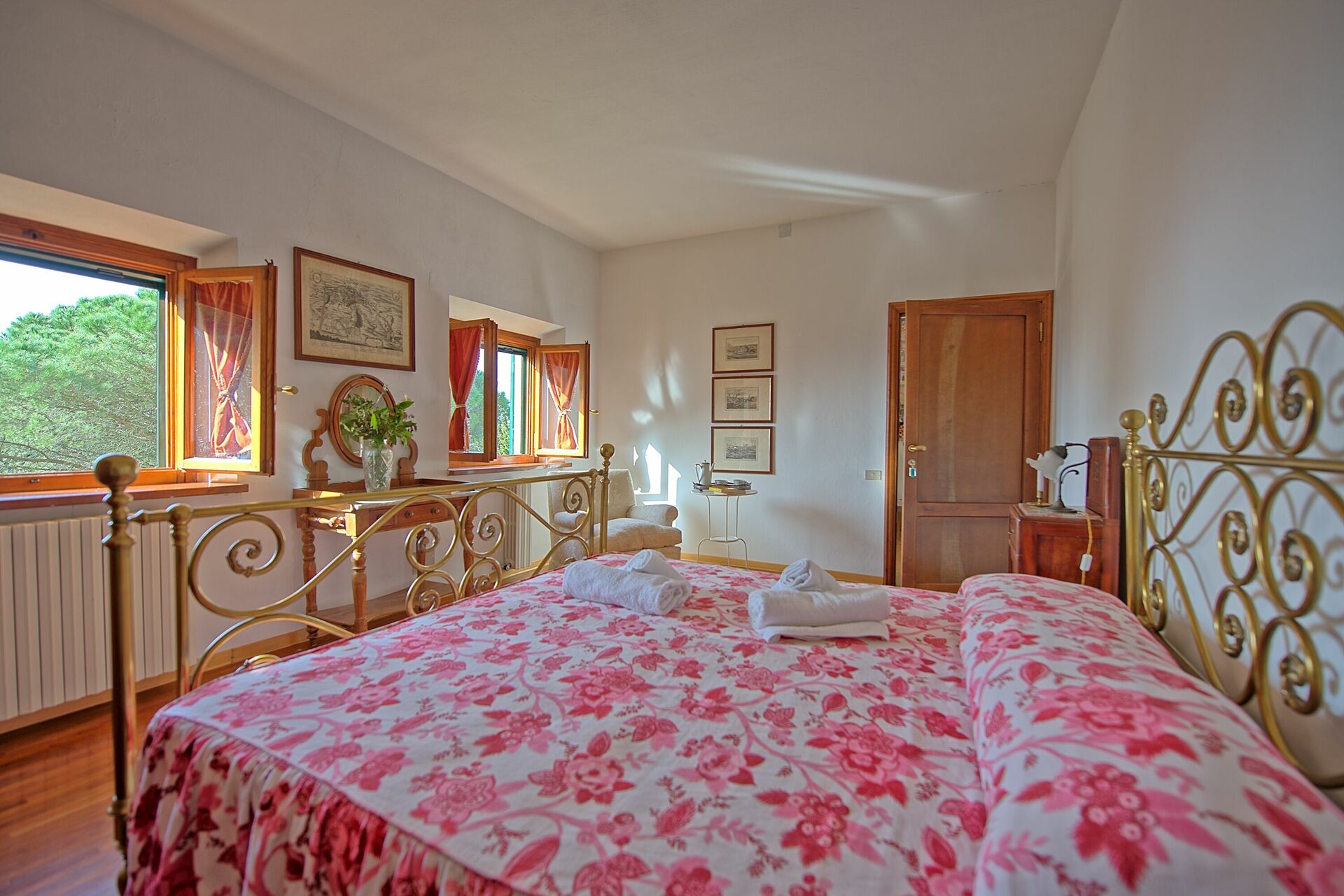 Villa Sorbaiano badkamer in Montecatini