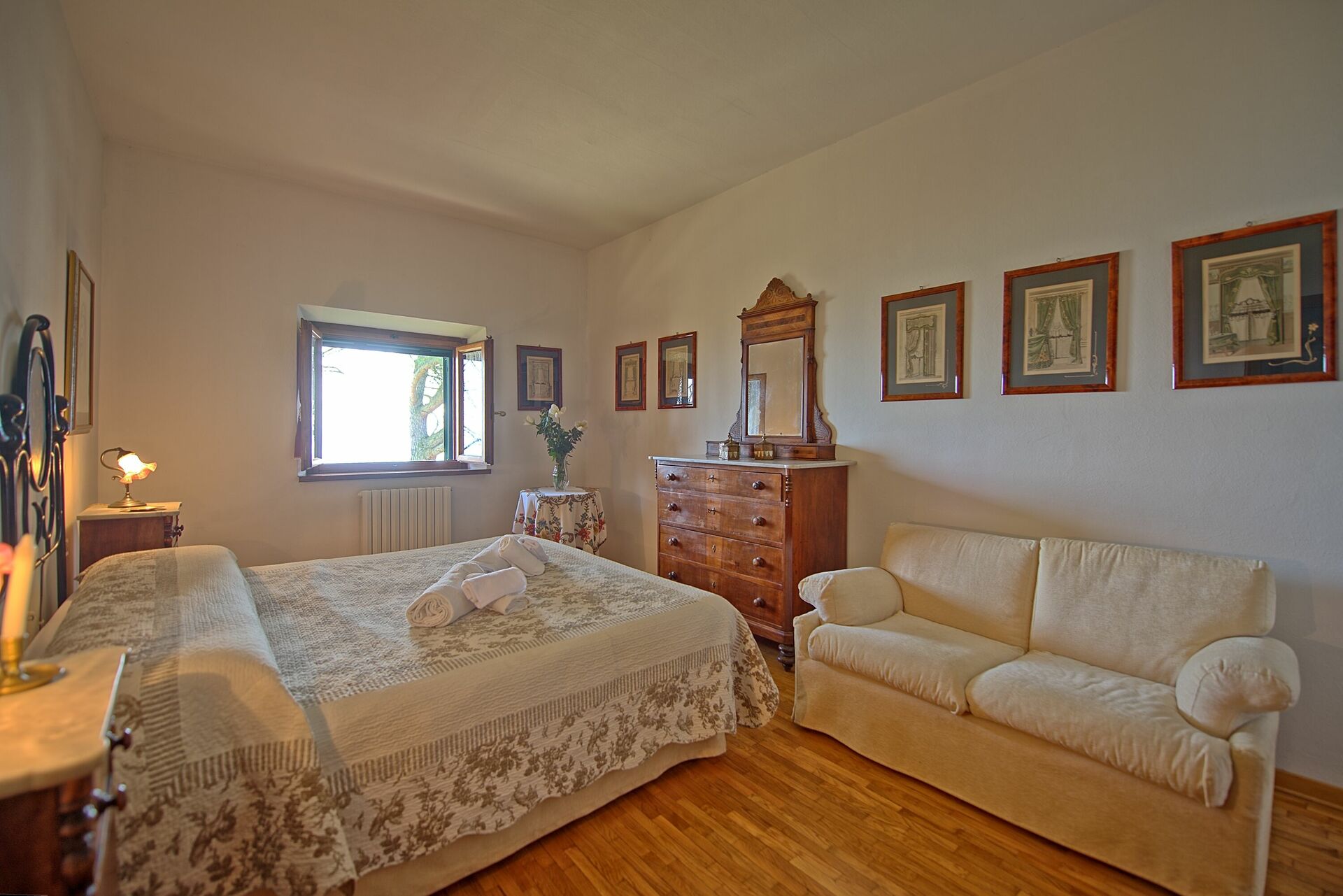 Villa Sorbaiano keuken in Montecatini