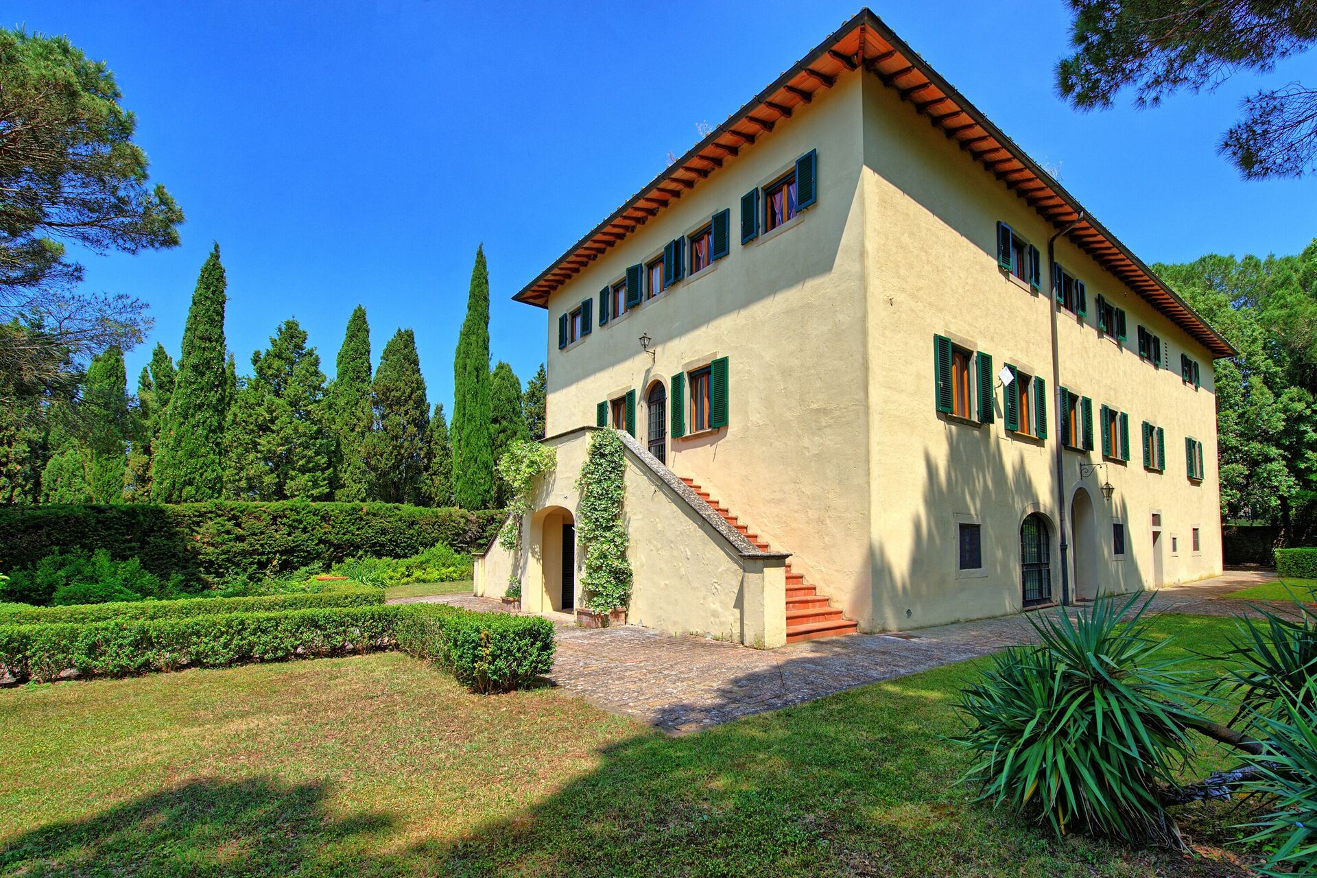 Villa Sorbaiano keuken in Montecatini