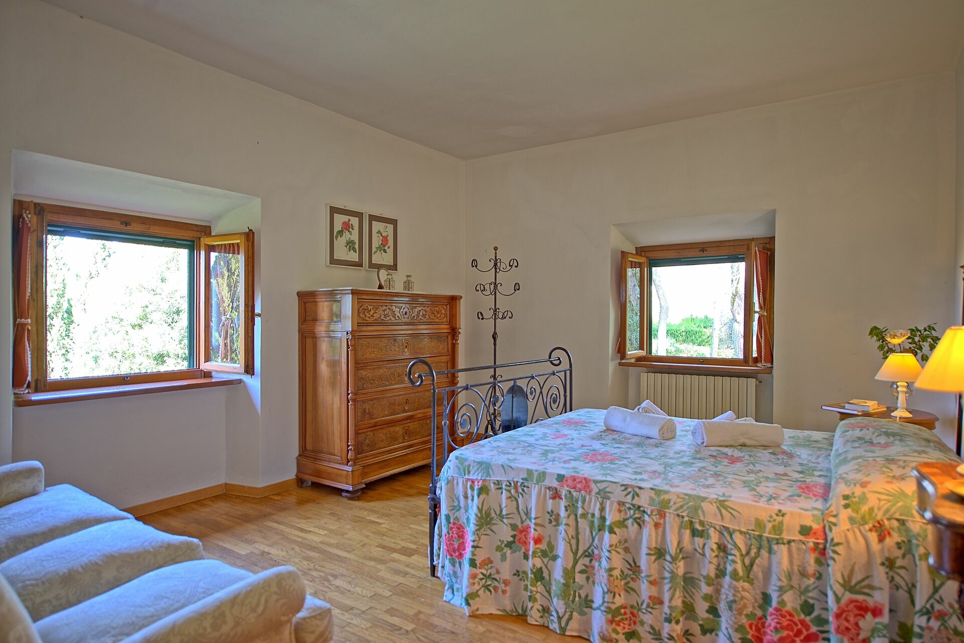 Villa Sorbaiano tuin in Montecatini