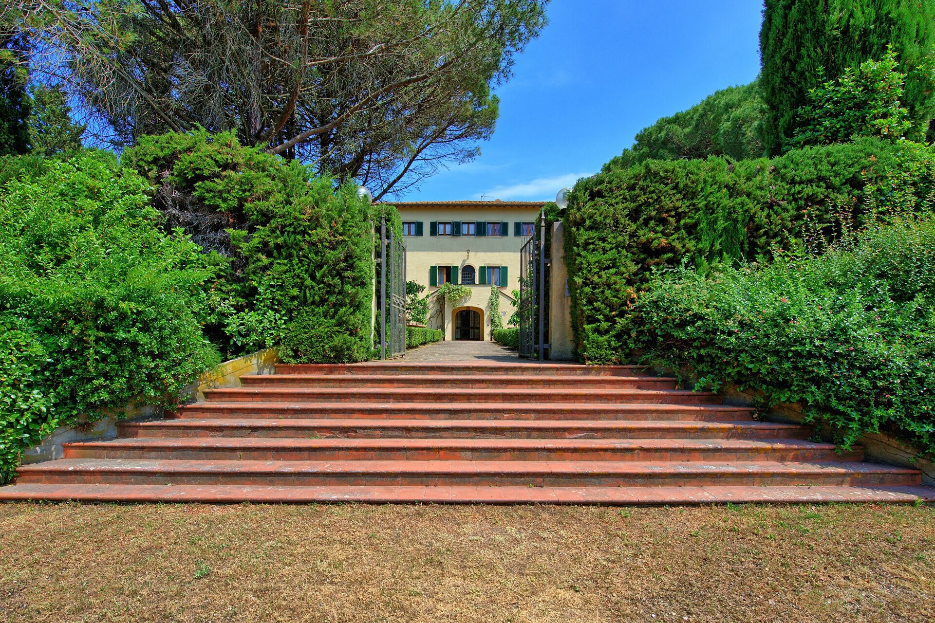 Villa Sorbaiano slaapkamer in Montecatini
