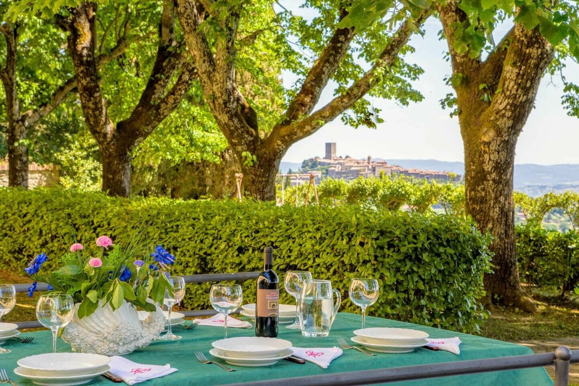 Villa Sorbaiano badkamer in Montecatini