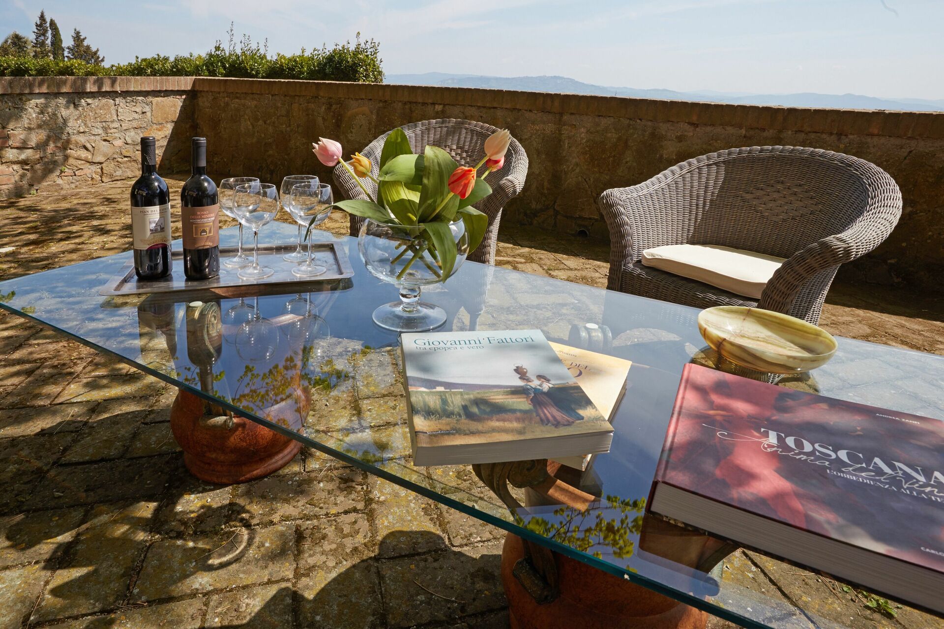 Villa Sorbaiano keuken in Montecatini