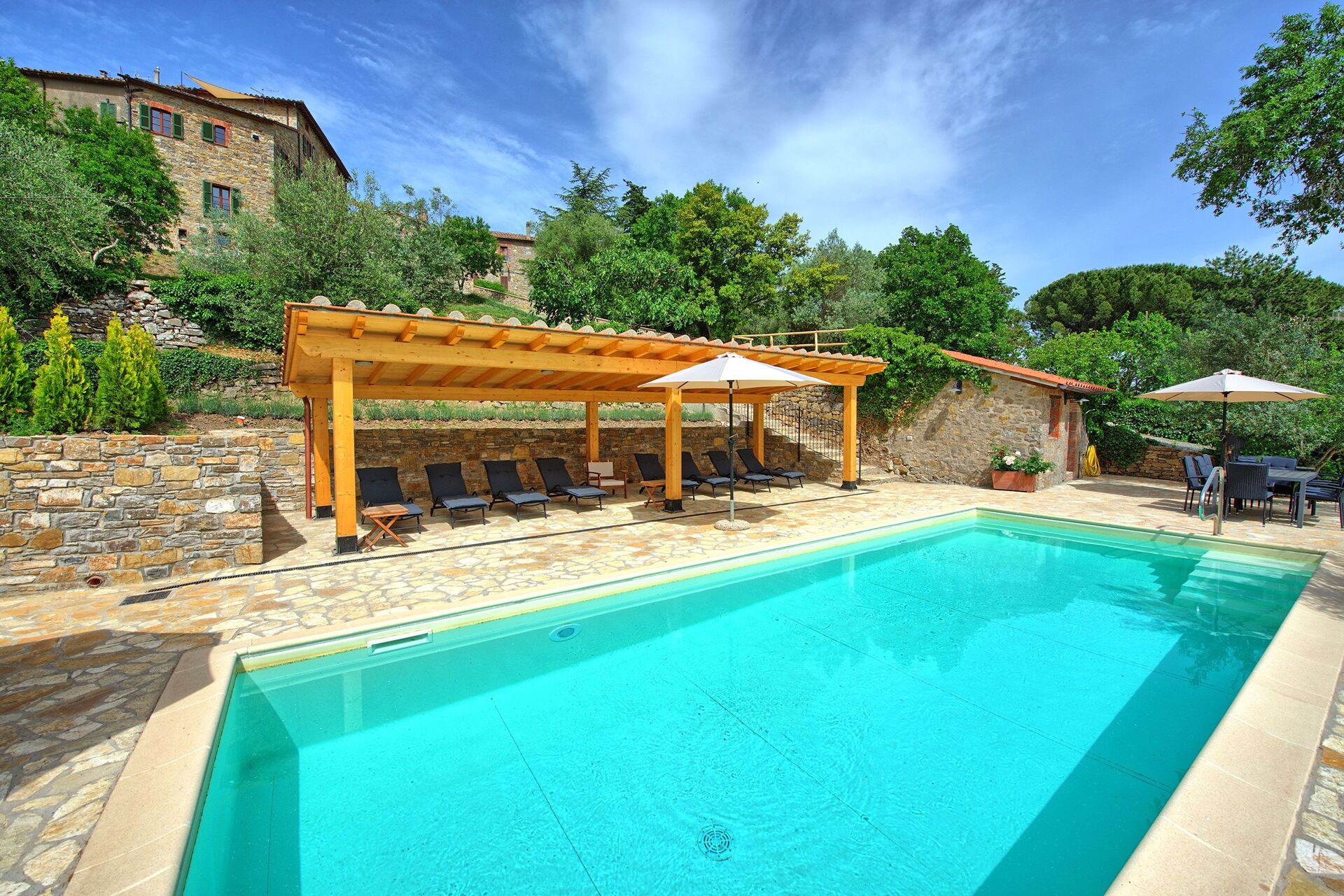 Villa Collina interieur in Montegiove