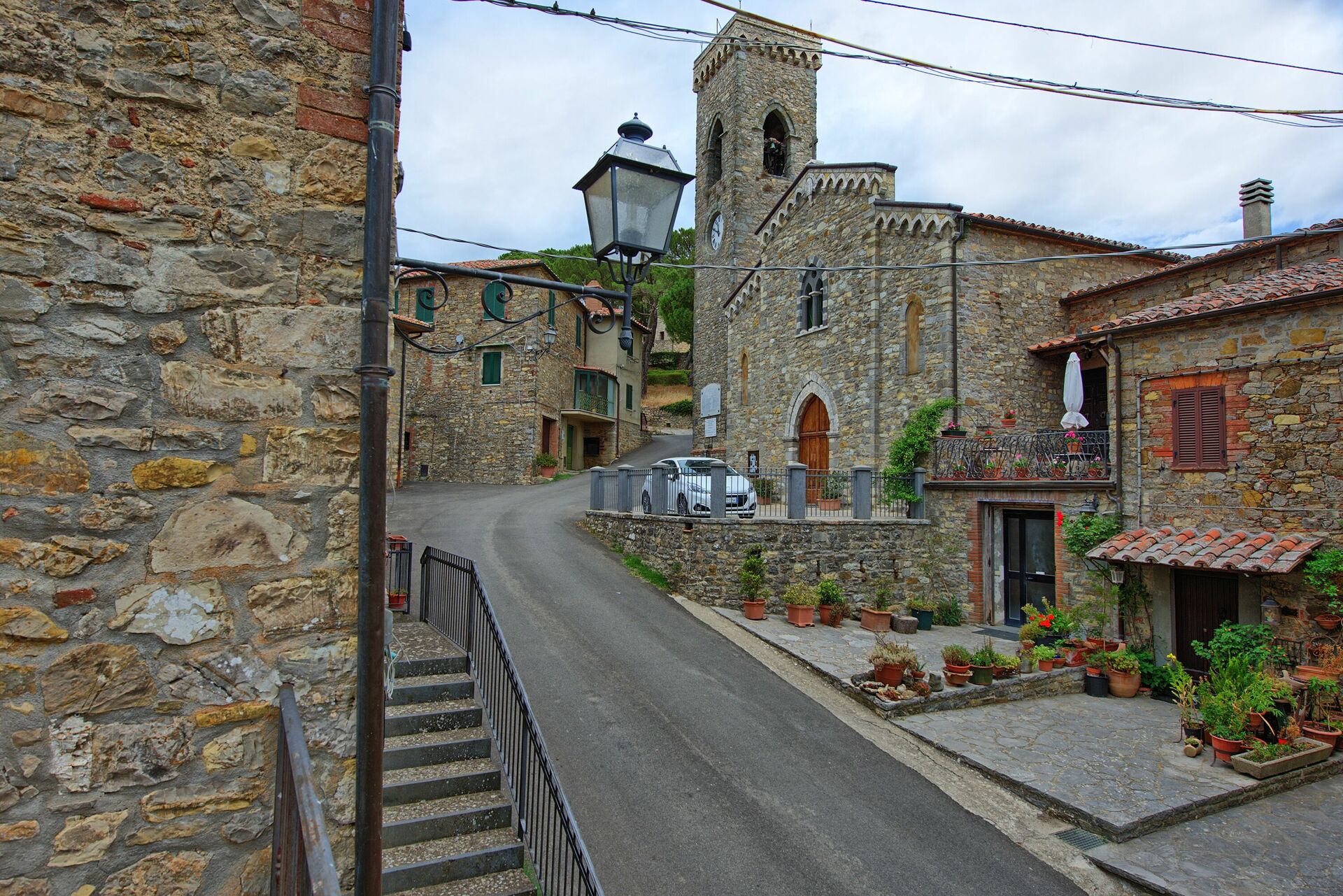 Villa Collina keuken in Montegiove