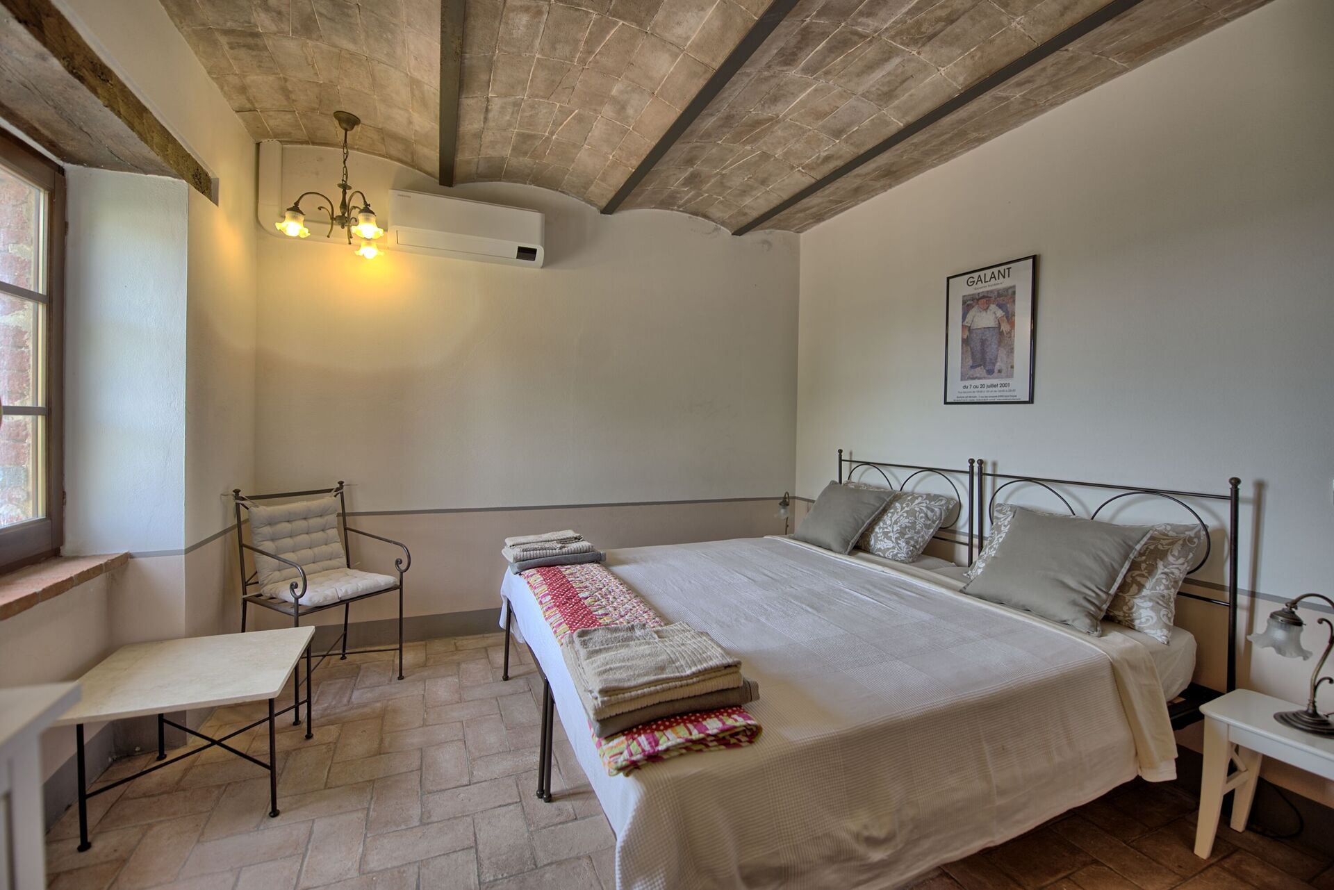 Villa Collina badkamer in Montegiove