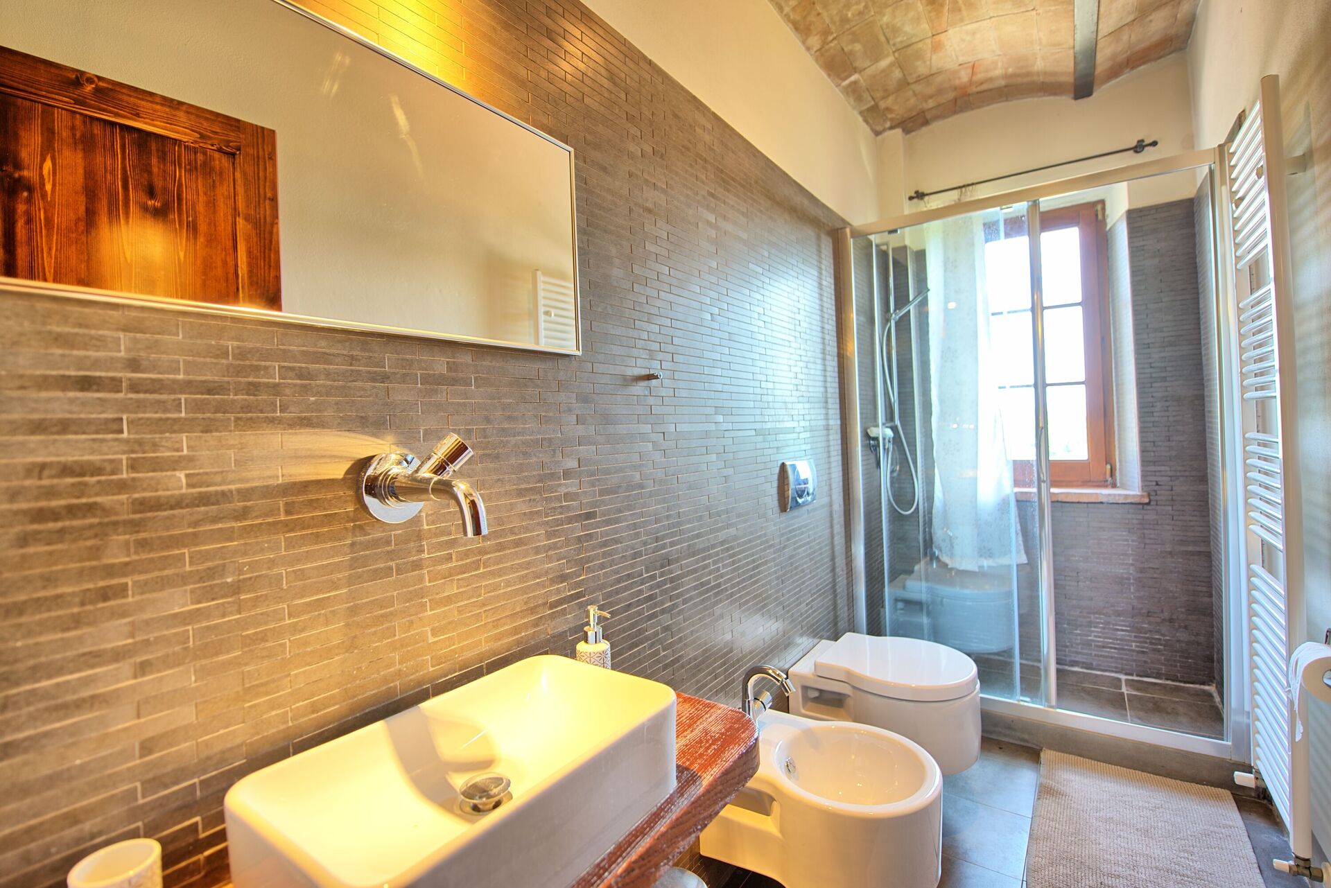 Villa Collina keuken in Montegiove