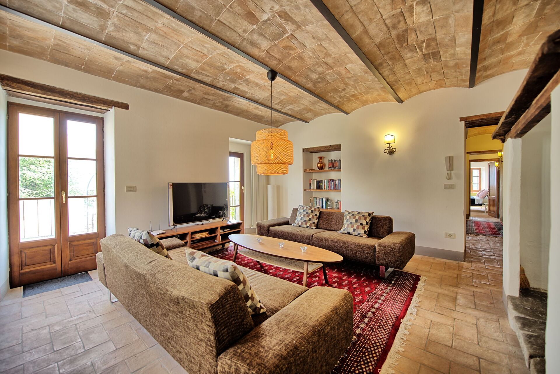 Villa Collina tuin in Montegiove