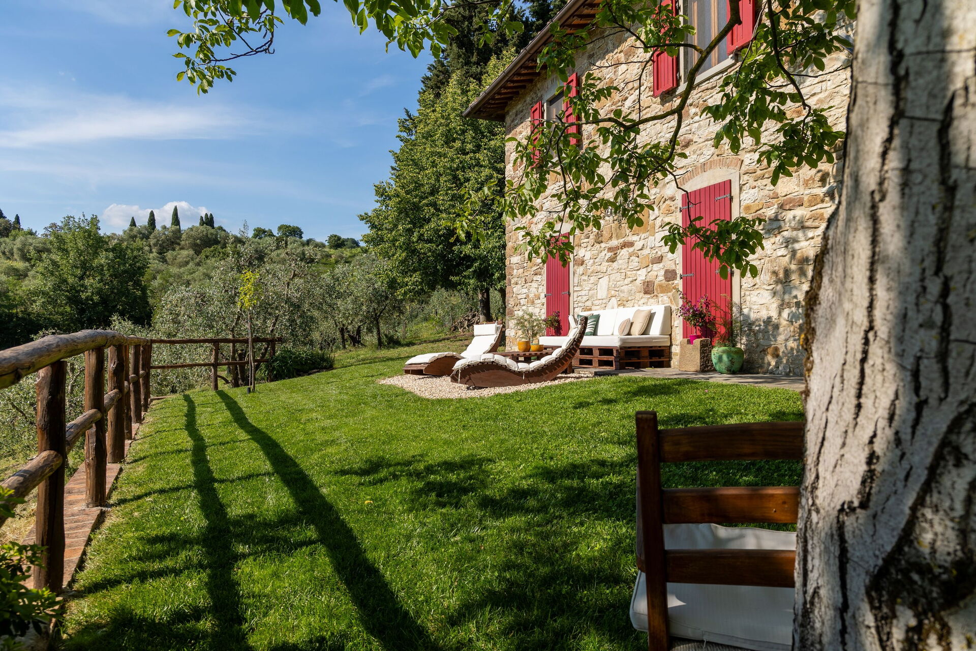 San Guido badkamer in Pelago