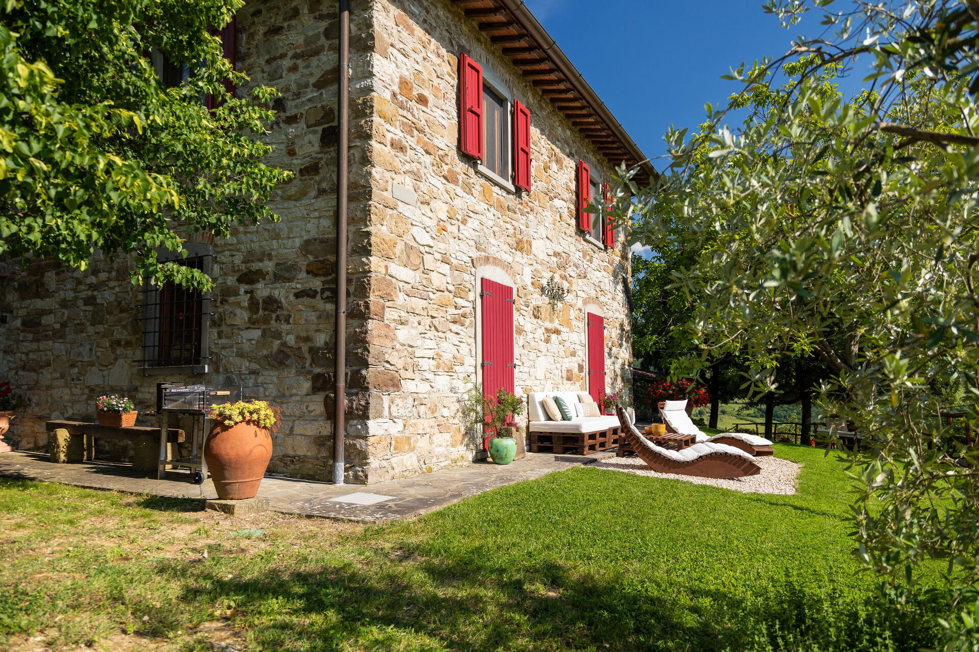 San Guido tuin in Pelago