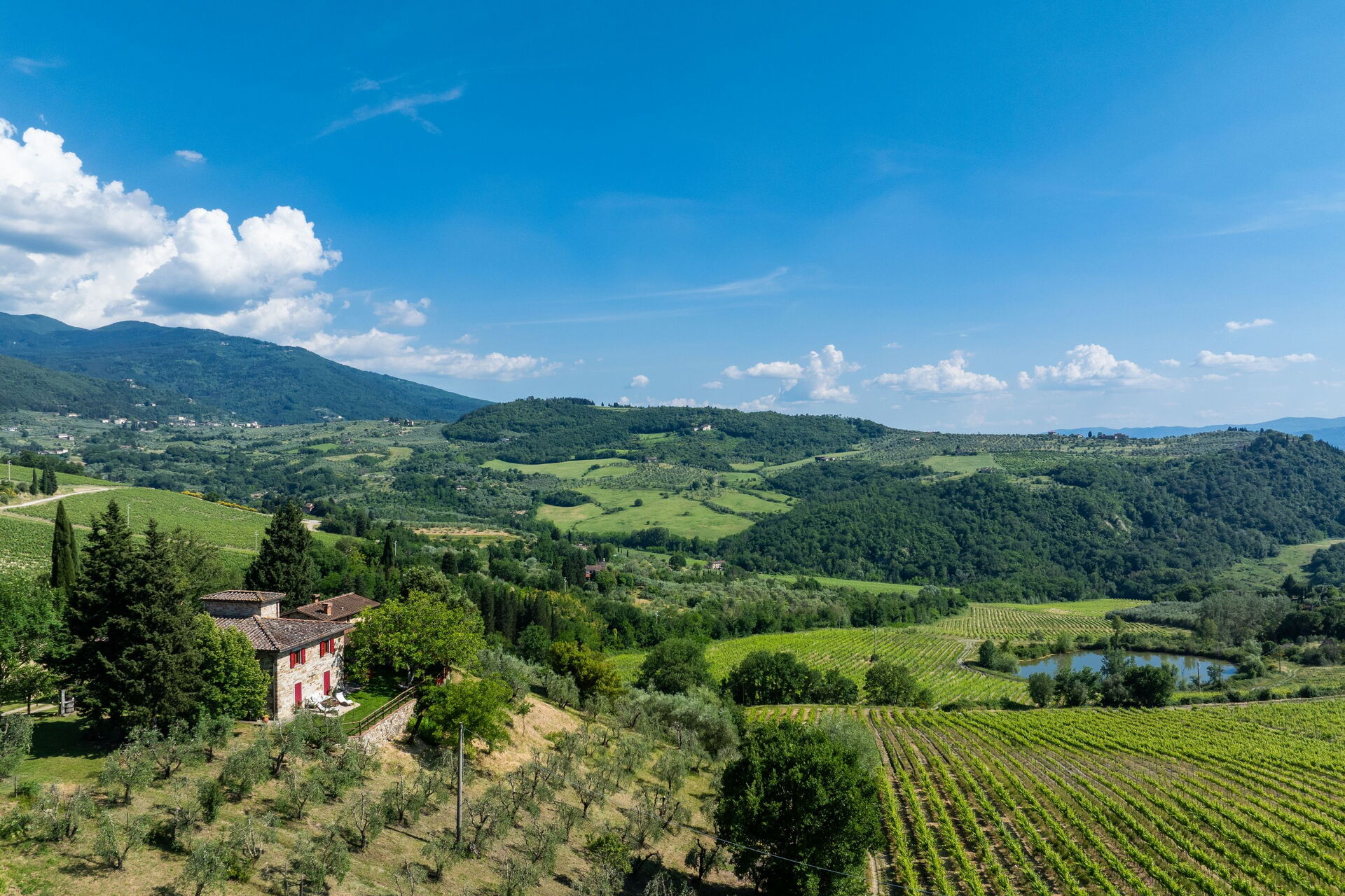 San Guido tuin in Pelago