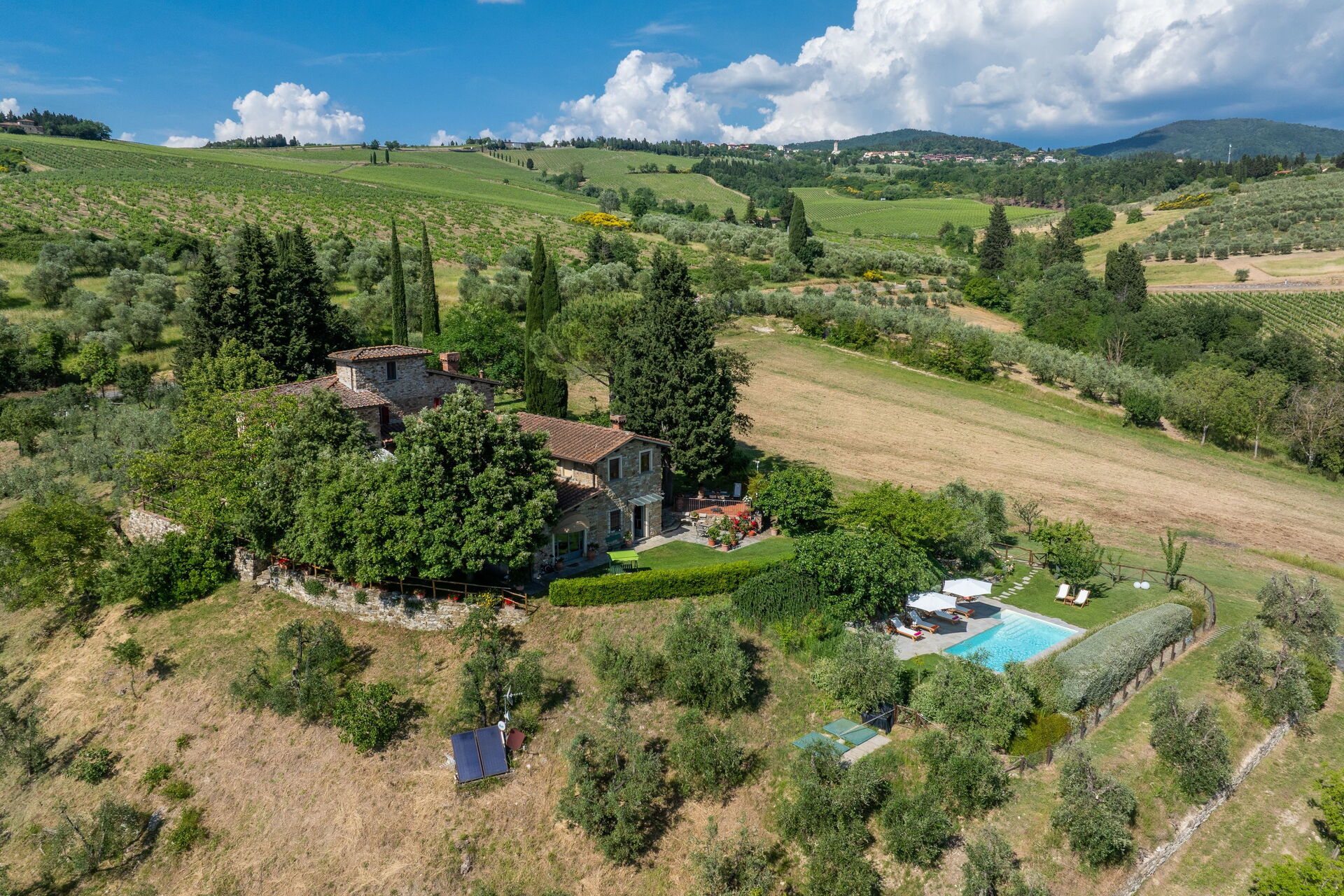 San Guido tuin in Pelago