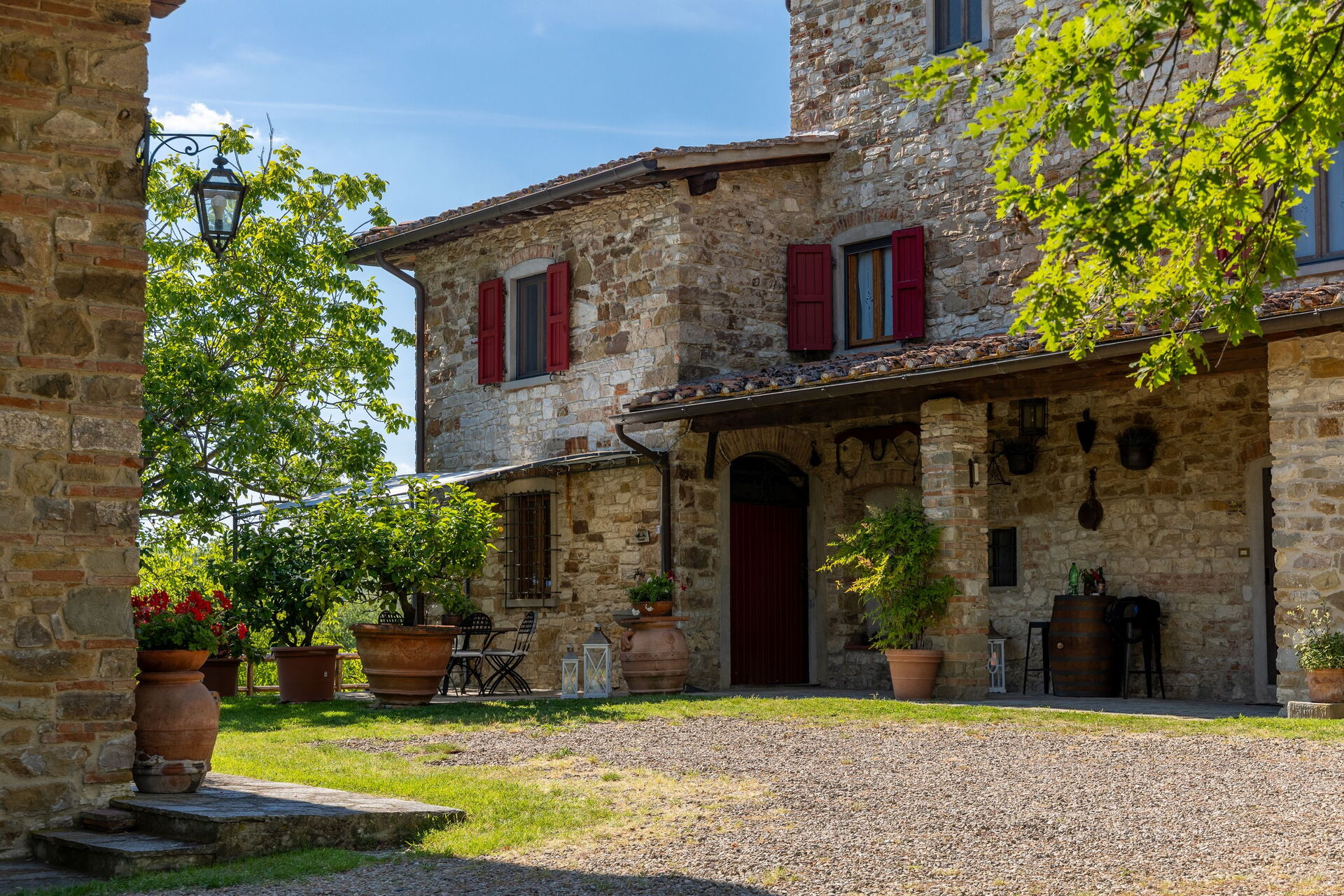 San Guido badkamer in Pelago