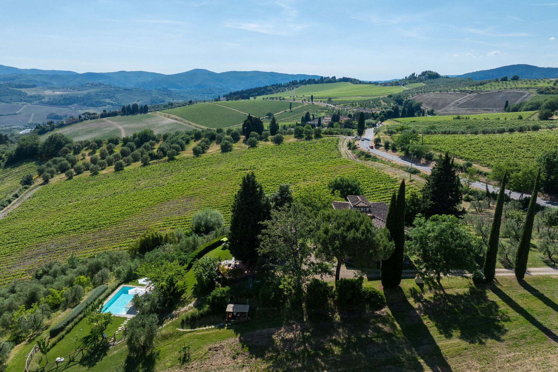 San Guido slaapkamer in Pelago