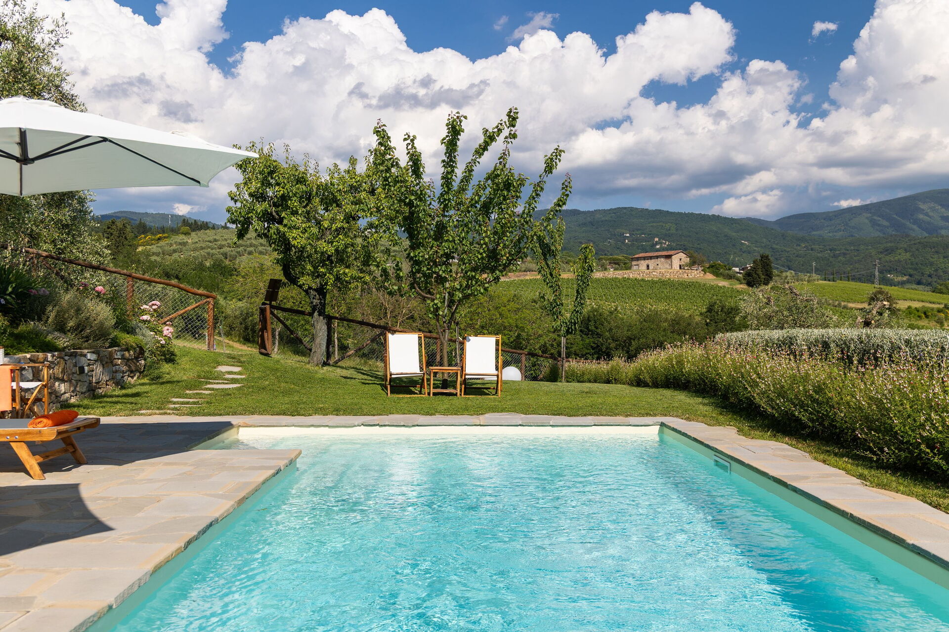 San Guido tuin in Pelago