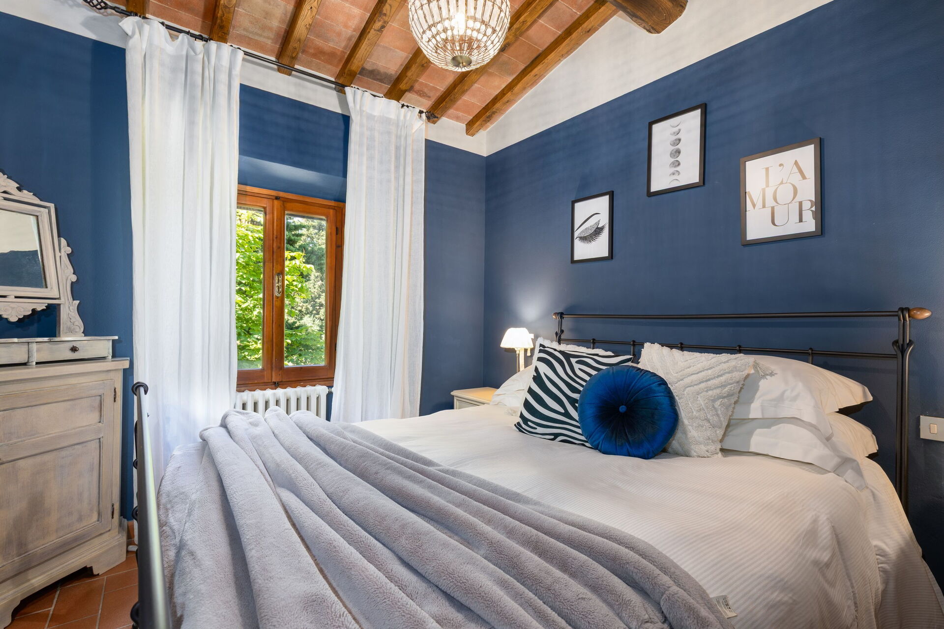 San Guido slaapkamer in Pelago