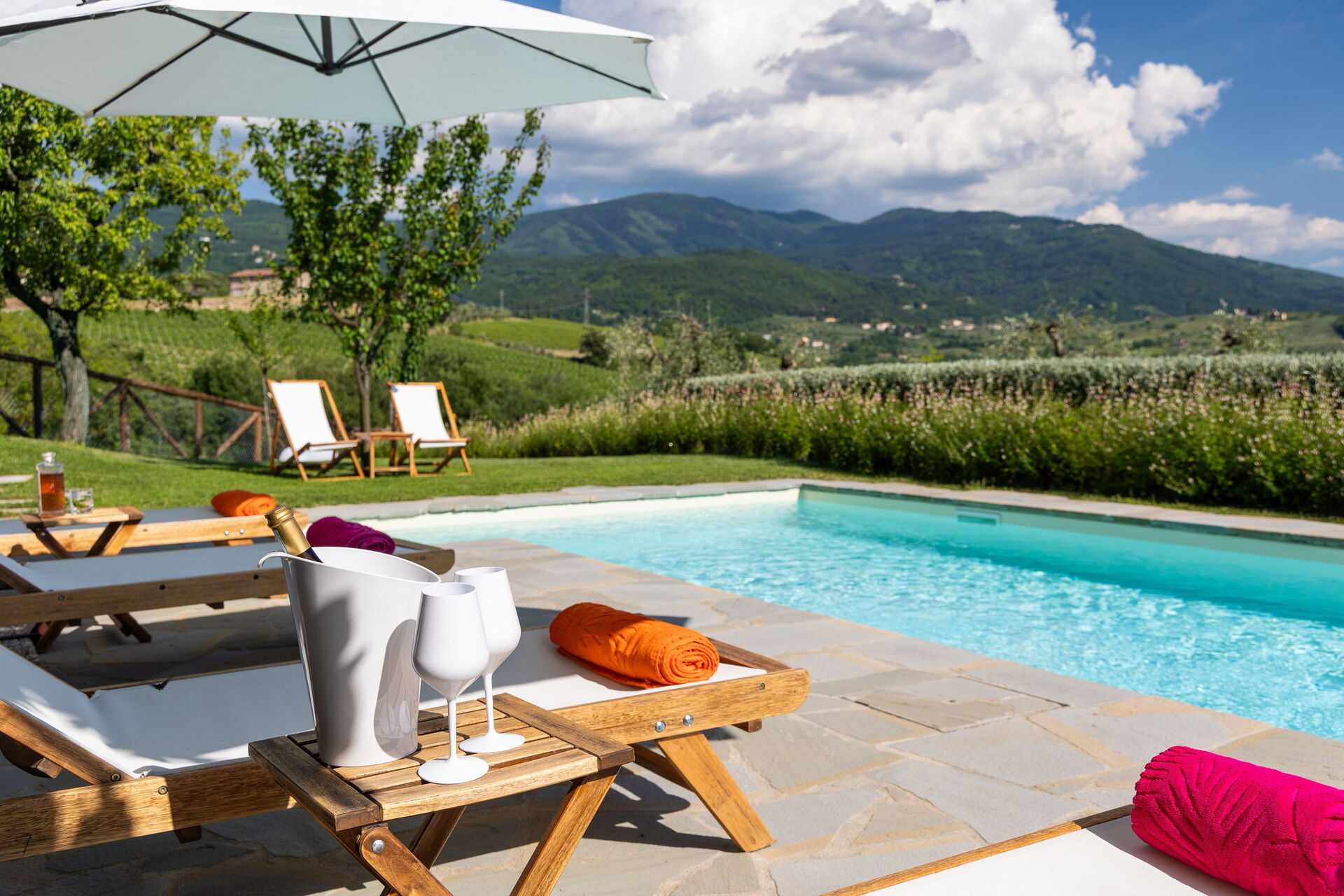 San Guido badkamer in Pelago