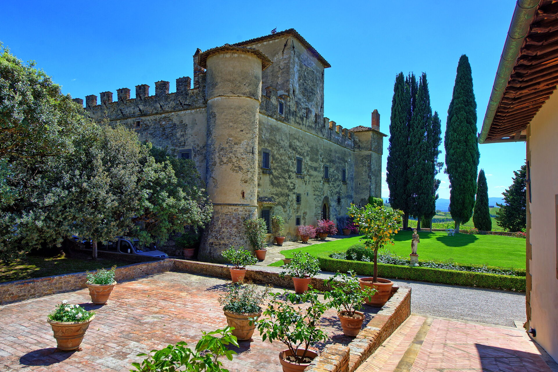 Villa Paneretta slaapkamer in Monsanto Ii