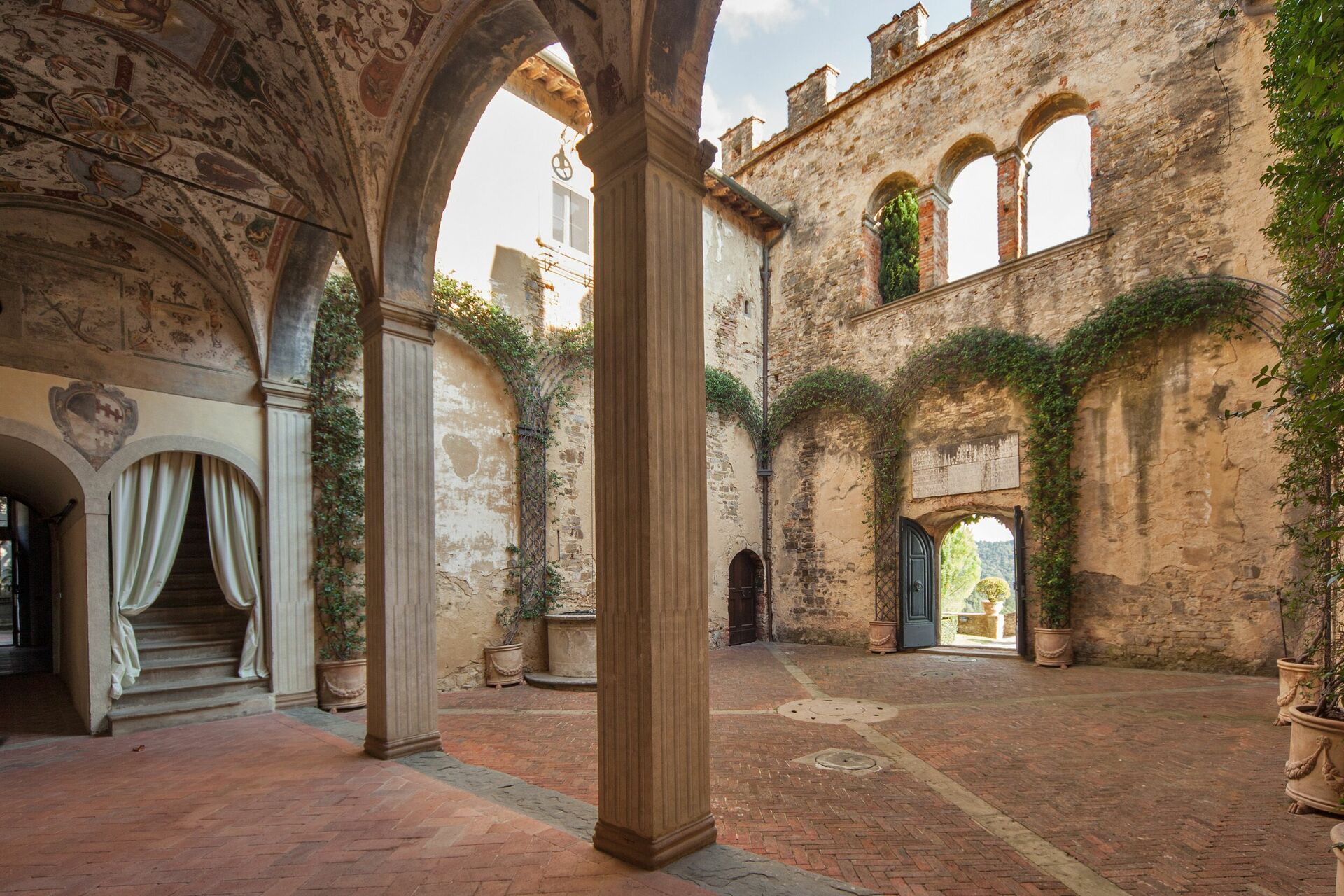 Villa Paneretta badkamer in Monsanto Ii