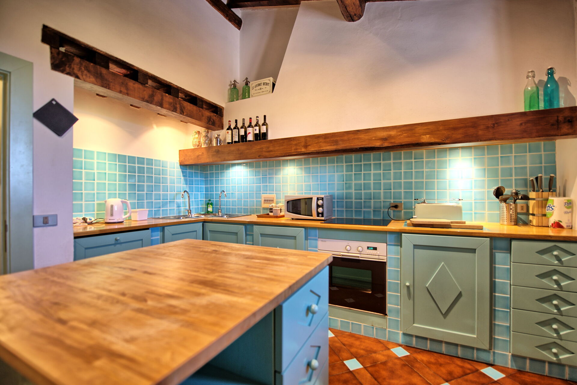 Villa Paneretta keuken in Monsanto Ii