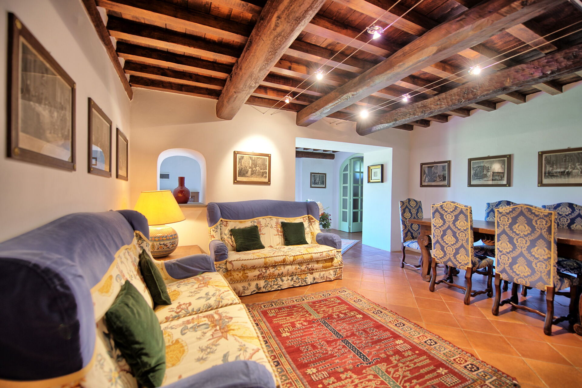 Villa Paneretta tuin in Monsanto Ii