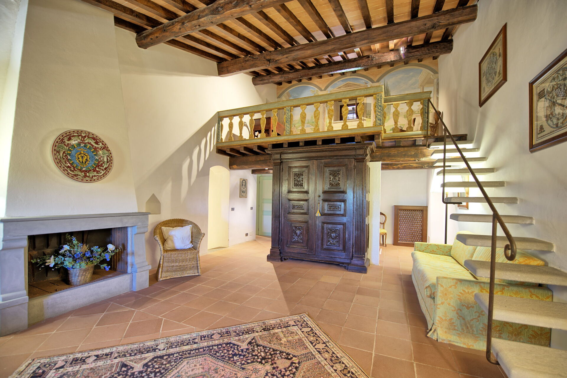 Villa Paneretta badkamer in Monsanto Ii