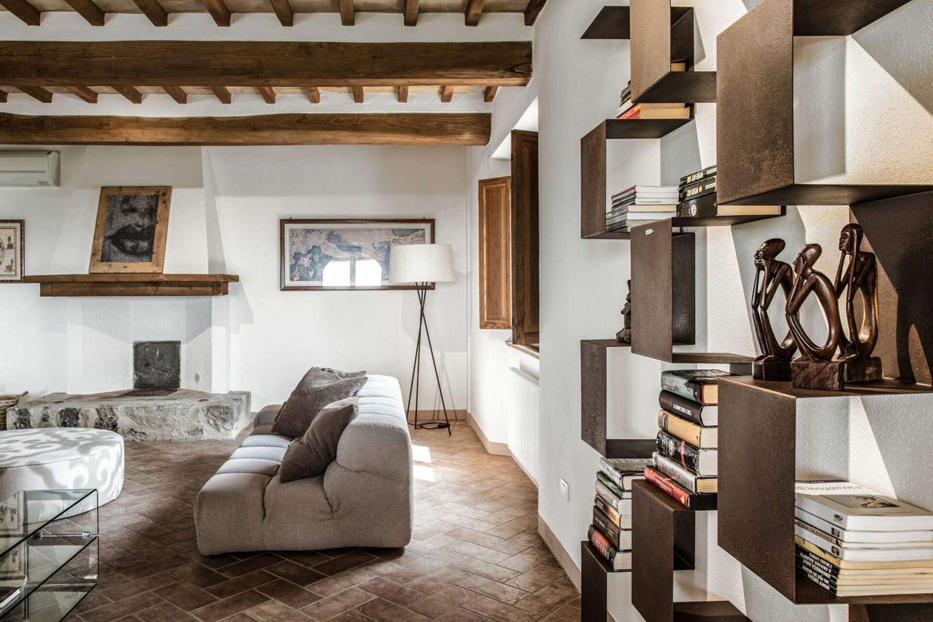 Villa Chiugi interieur in Seggiano