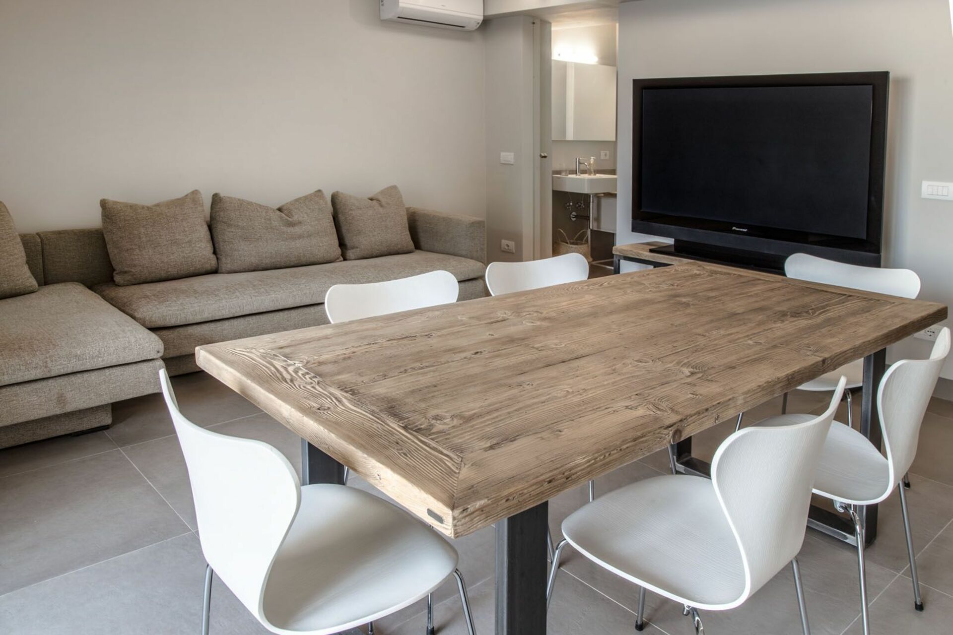 Villa Chiugi slaapkamer in Seggiano