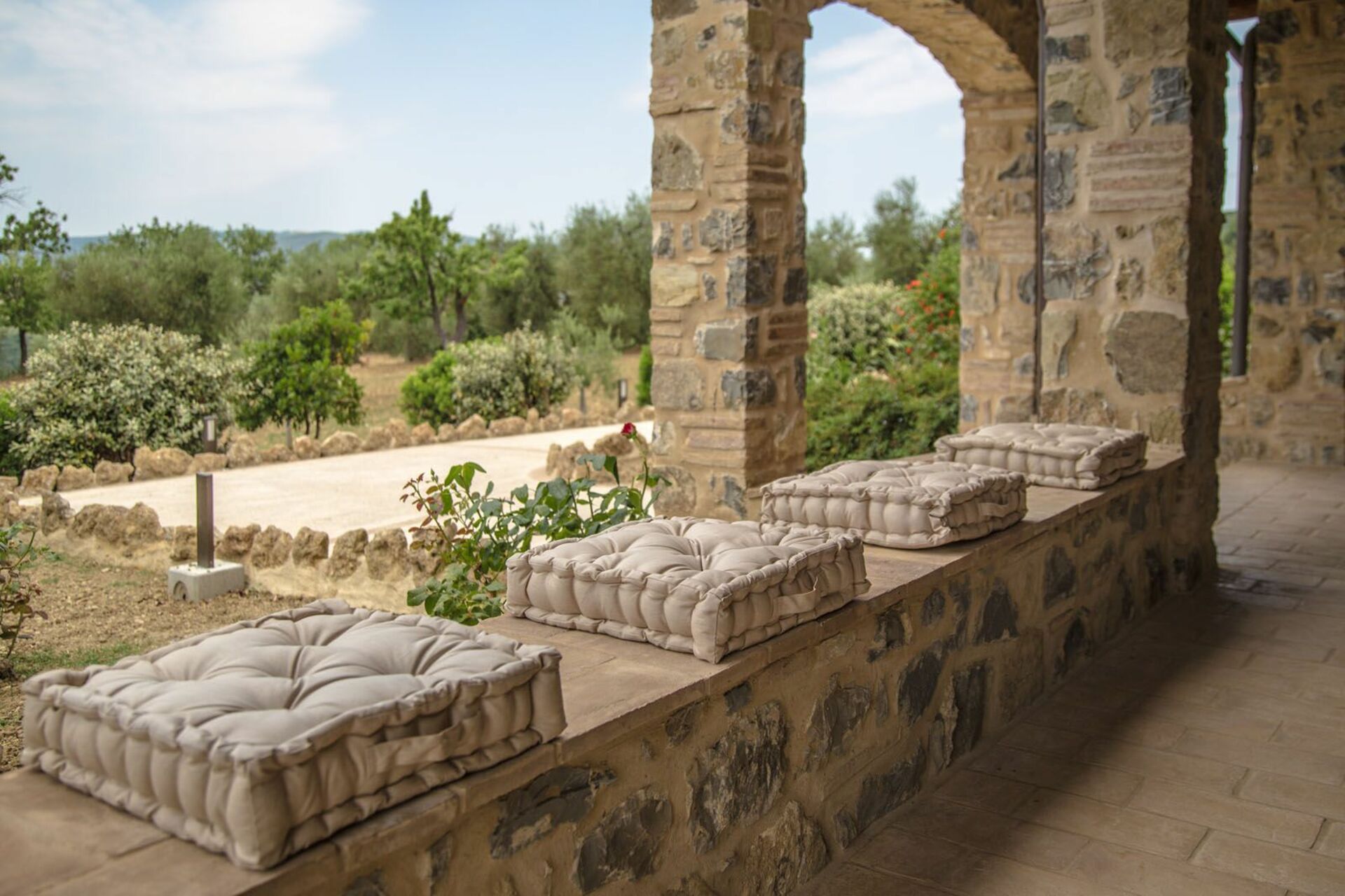 Villa Chiugi interieur in Seggiano