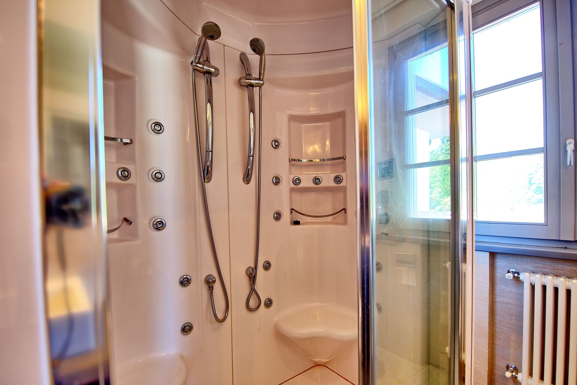 Casa White tuin in Castiglion Fiorentino