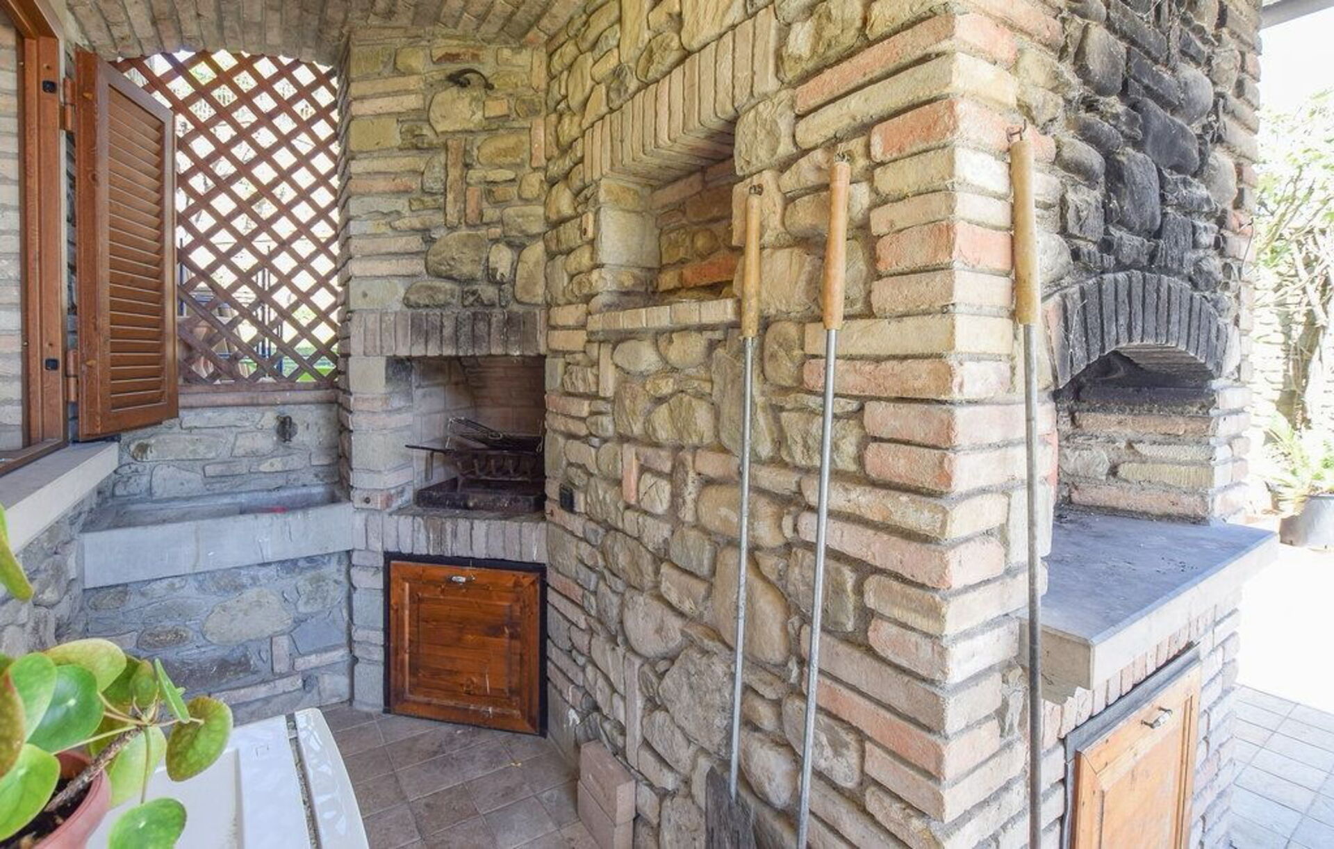 Villa Paradiso slaapkamer in Trestina