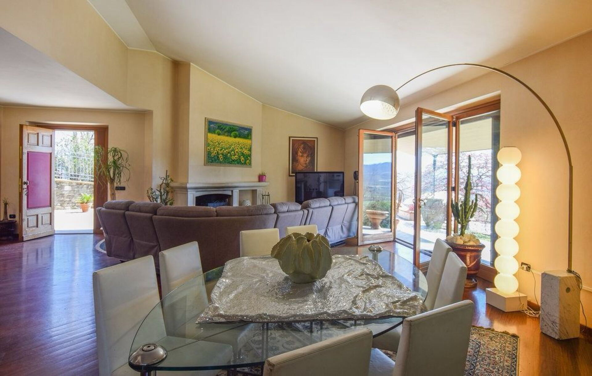 Villa Paradiso slaapkamer in Trestina