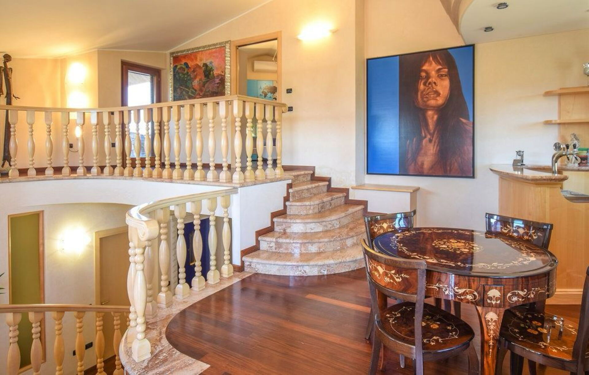 Villa Paradiso slaapkamer in Trestina