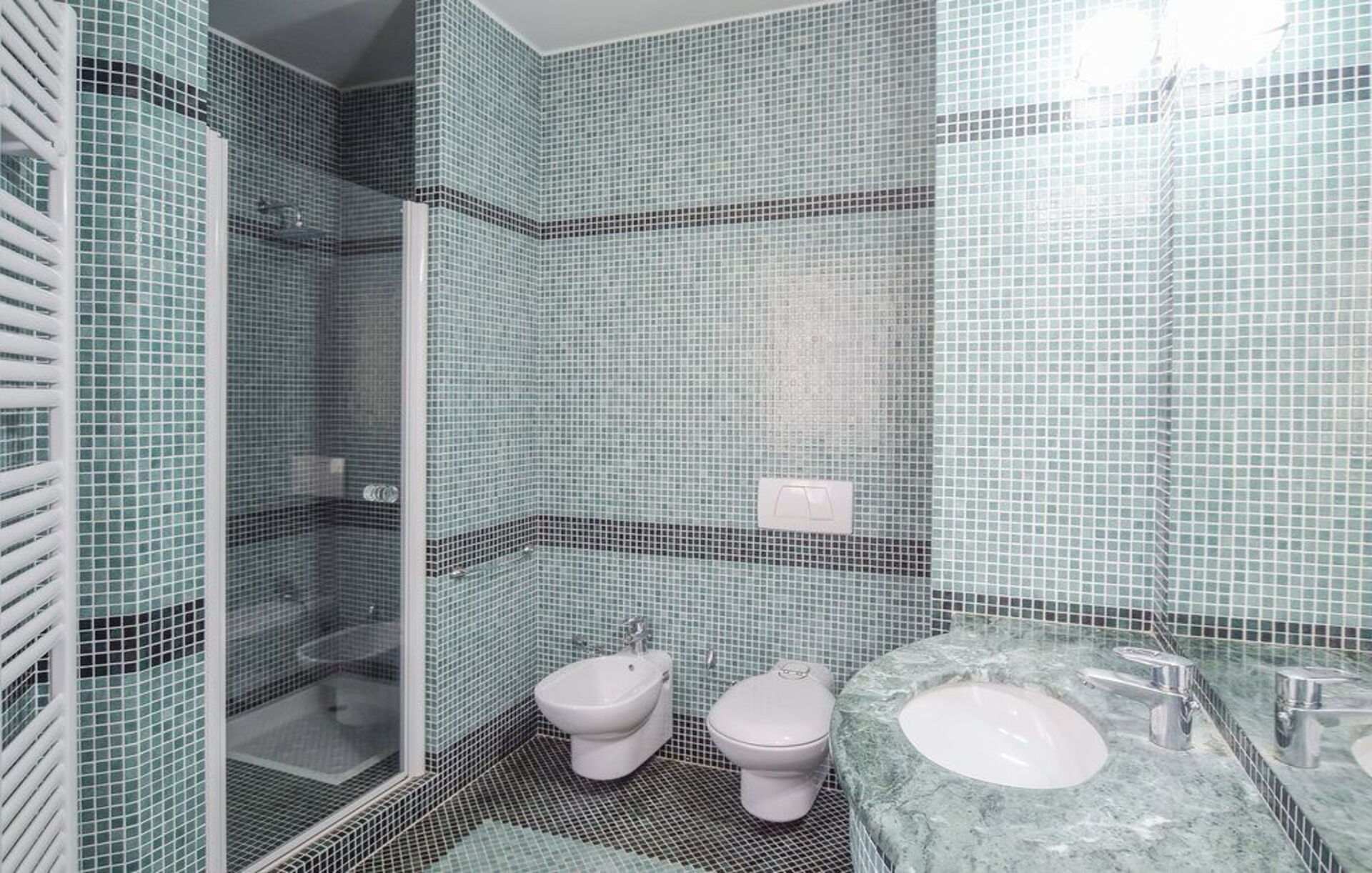 Villa Paradiso badkamer in Trestina