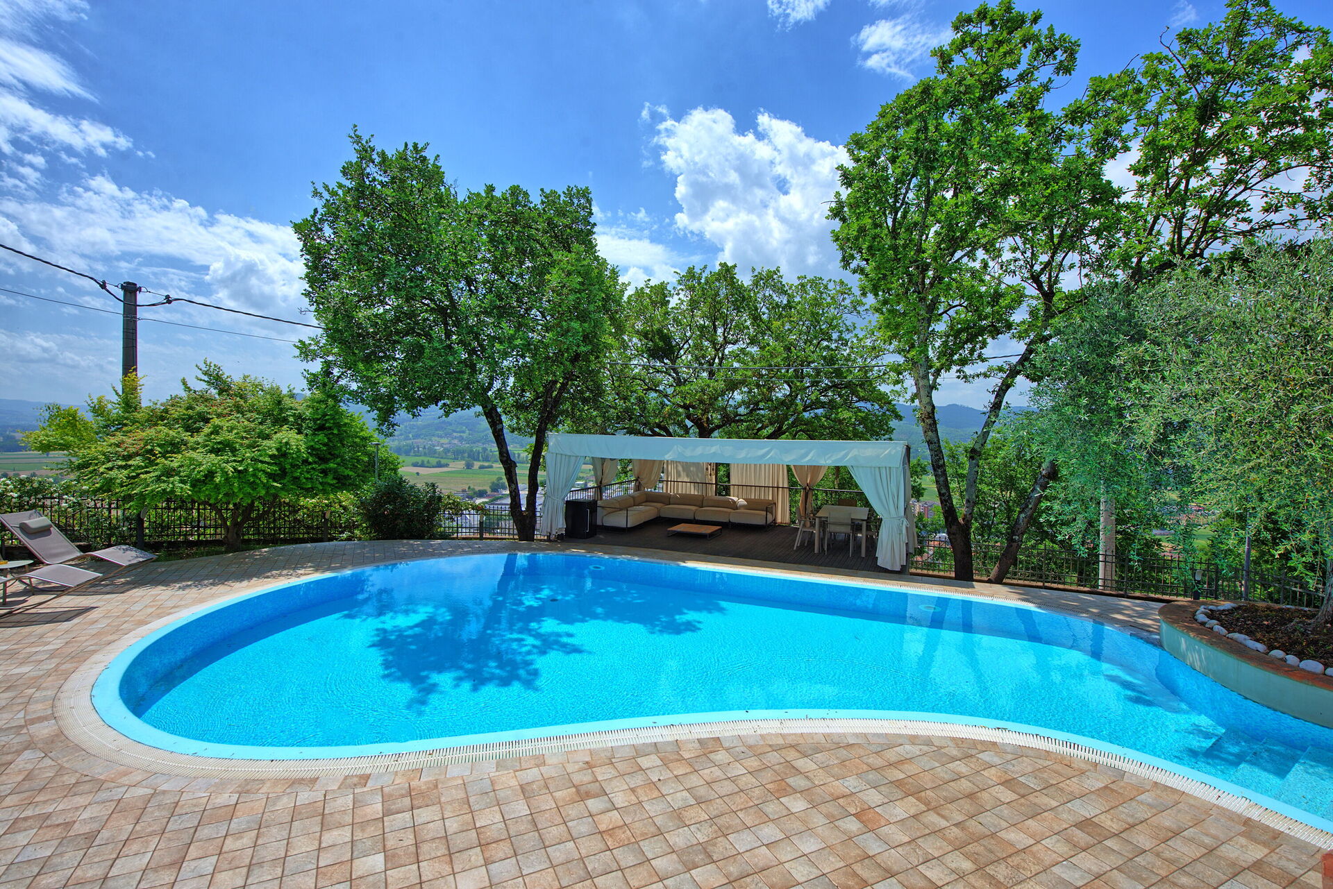 Villa Paradiso interieur in Trestina