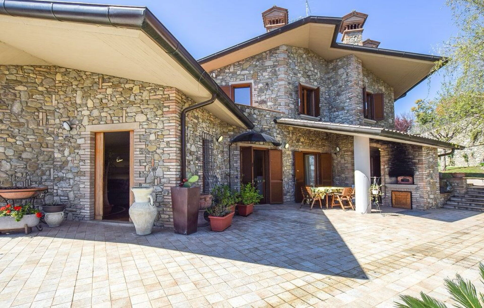 Villa Paradiso badkamer in Trestina