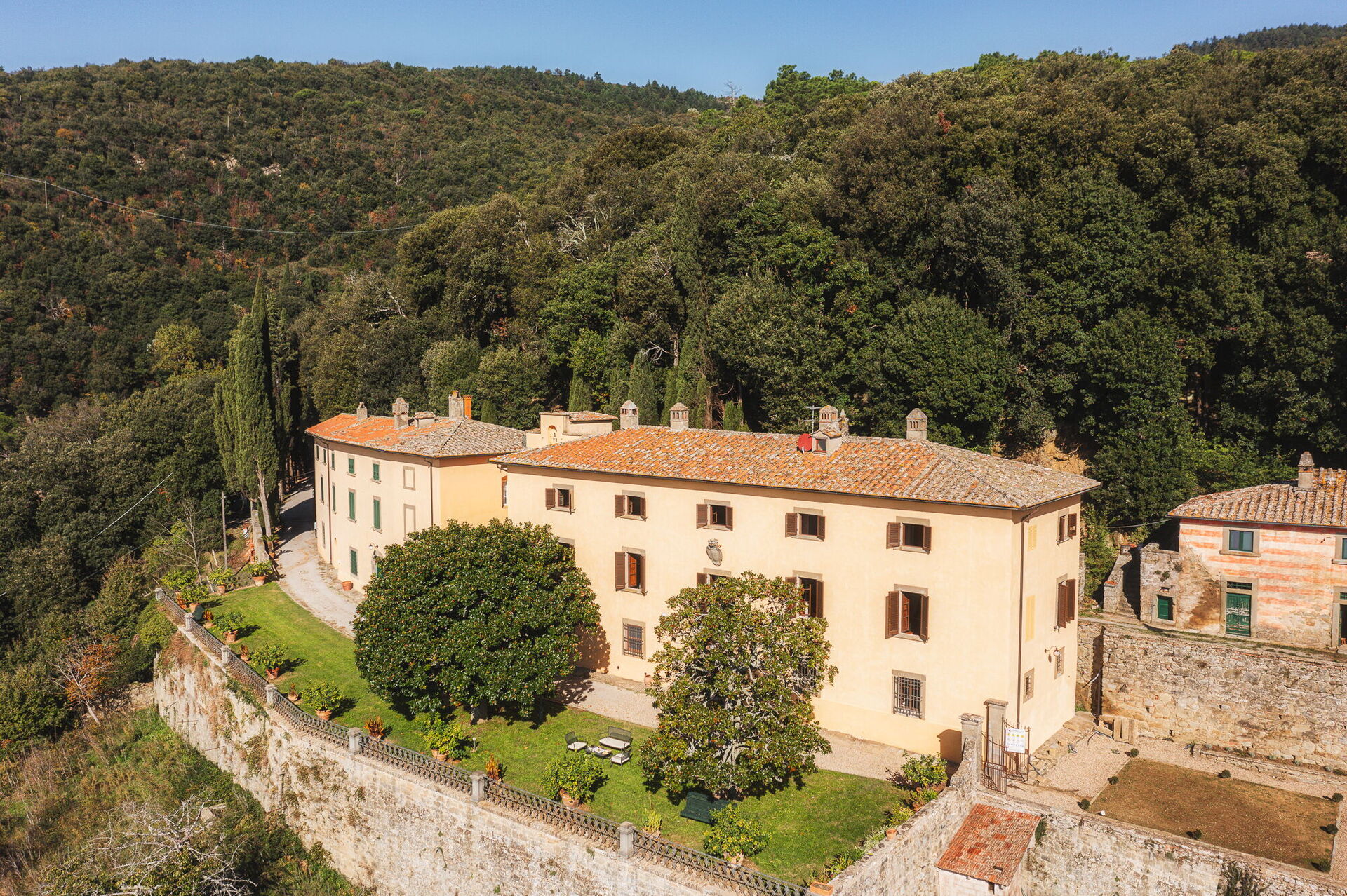 Villa Laparelli Pitti in Torreone, Toscane