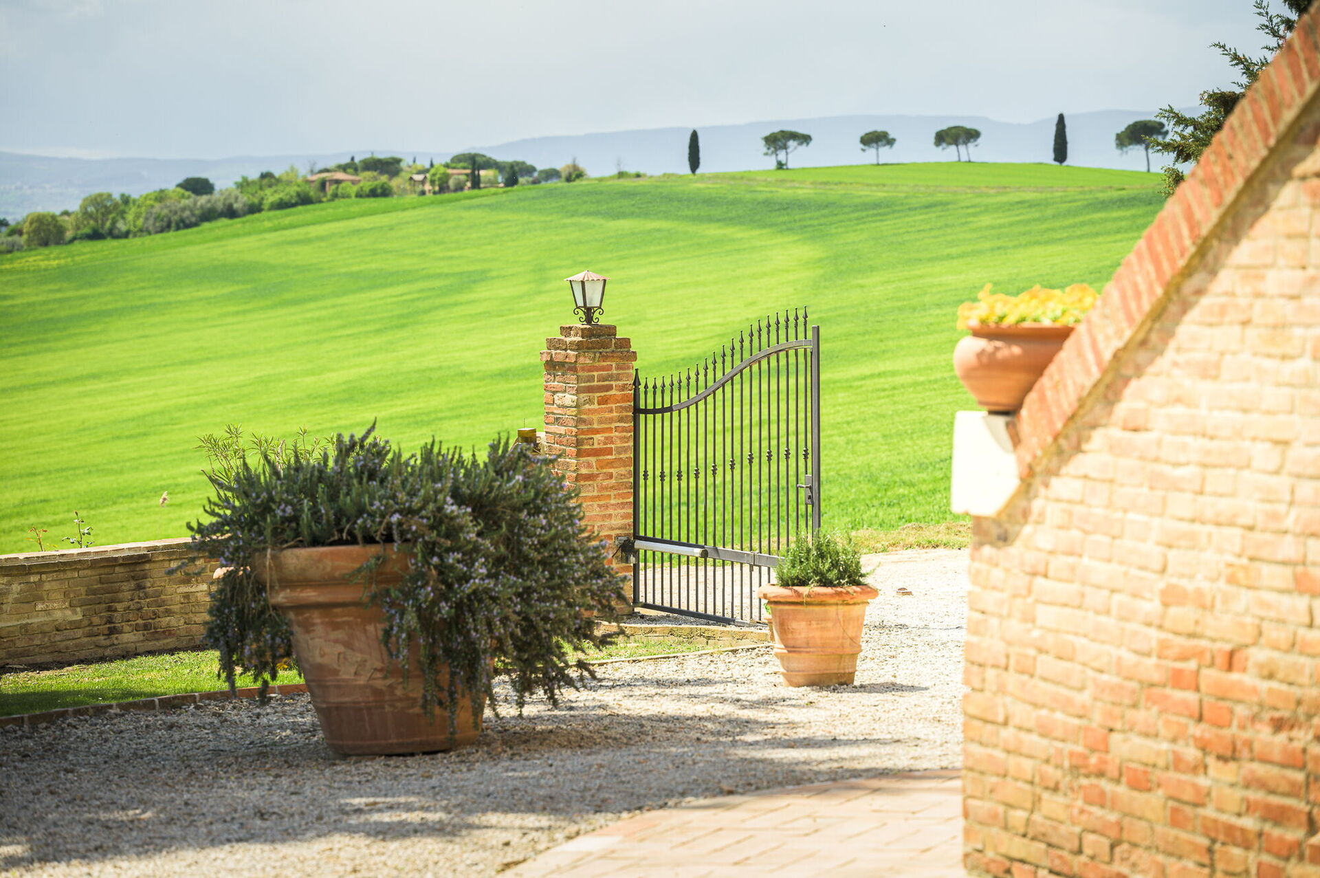 Villa la Contea in Pozzuolo, Toscane