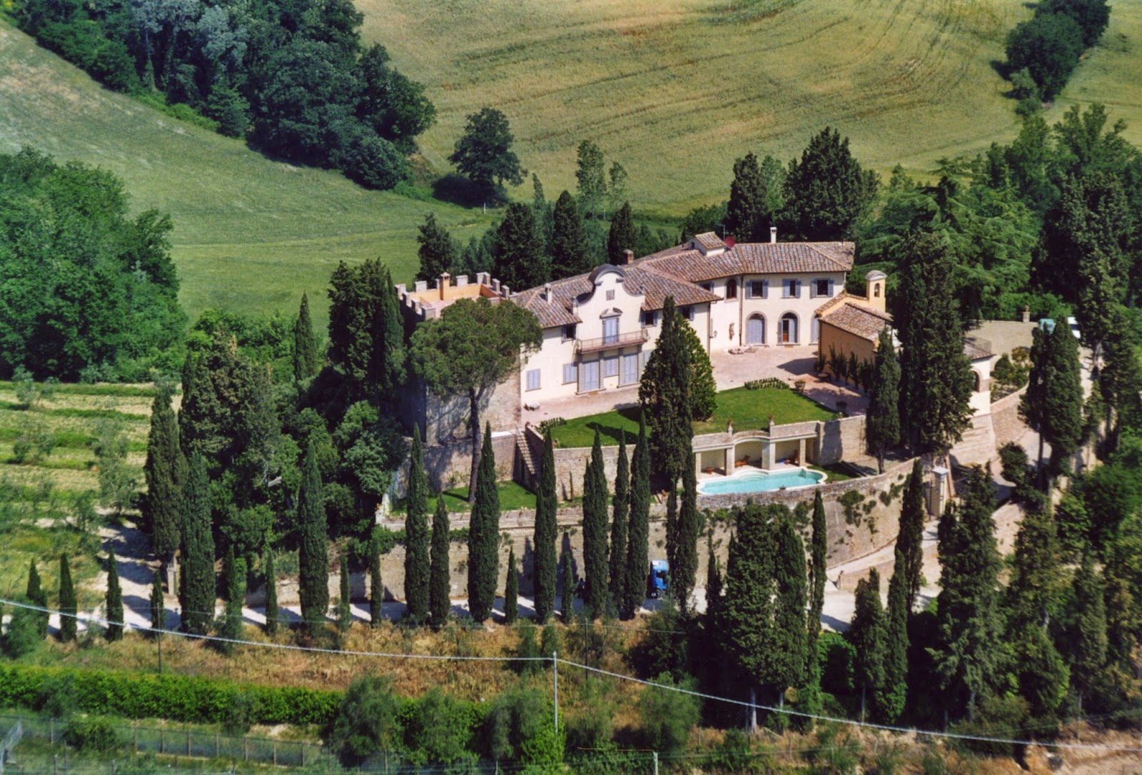 Villa Castelfiore in Castelfiorentino, Toscane