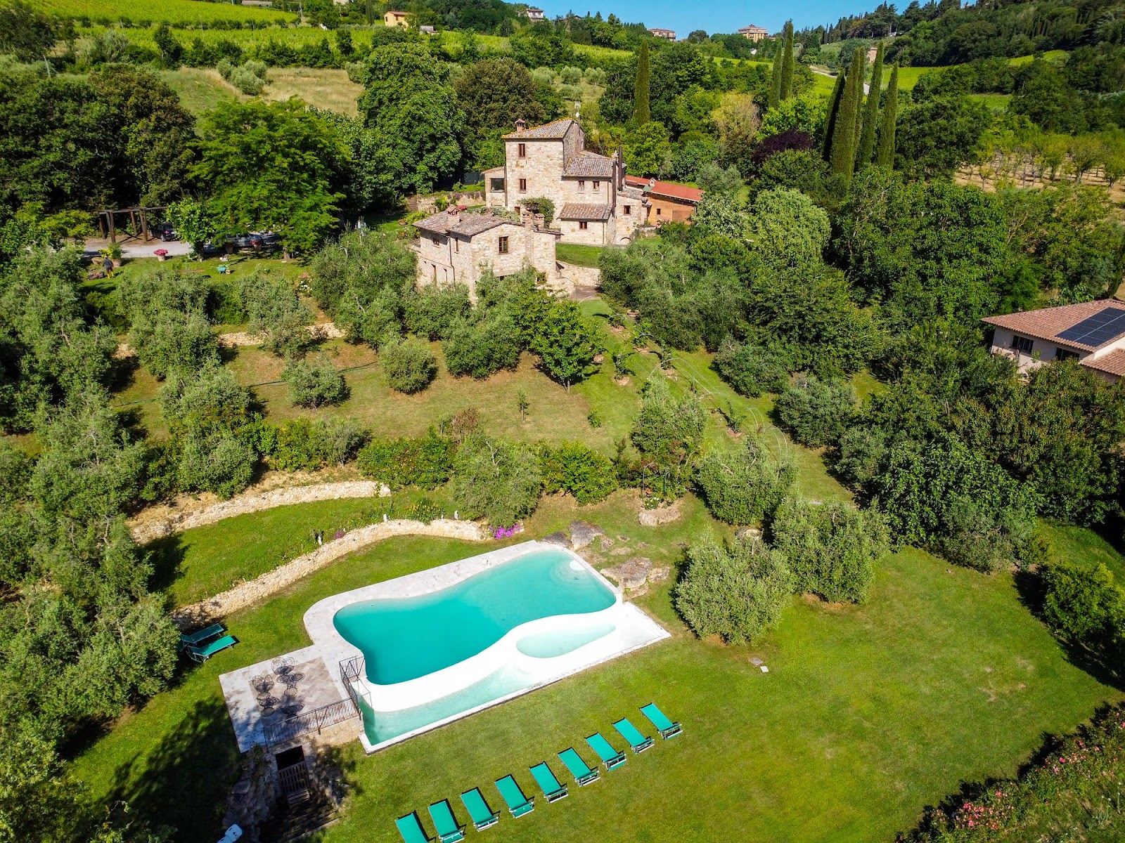Villa d'Ardena in Montepulciano, Toscane