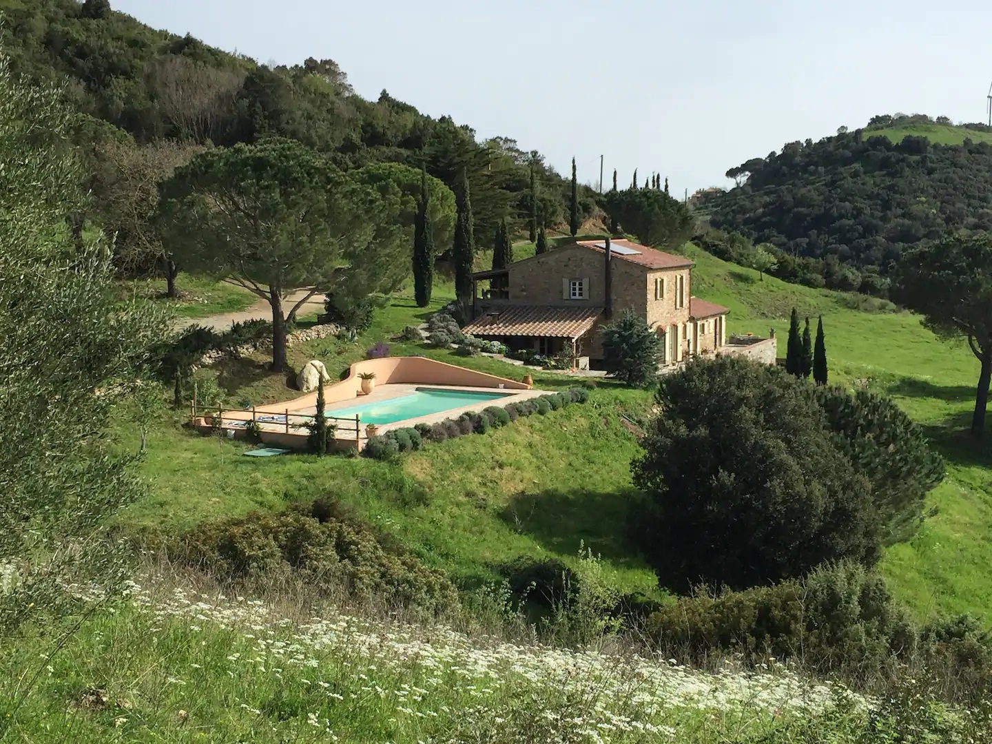 Villa Fichi in Campiglia Marittima, Toscane