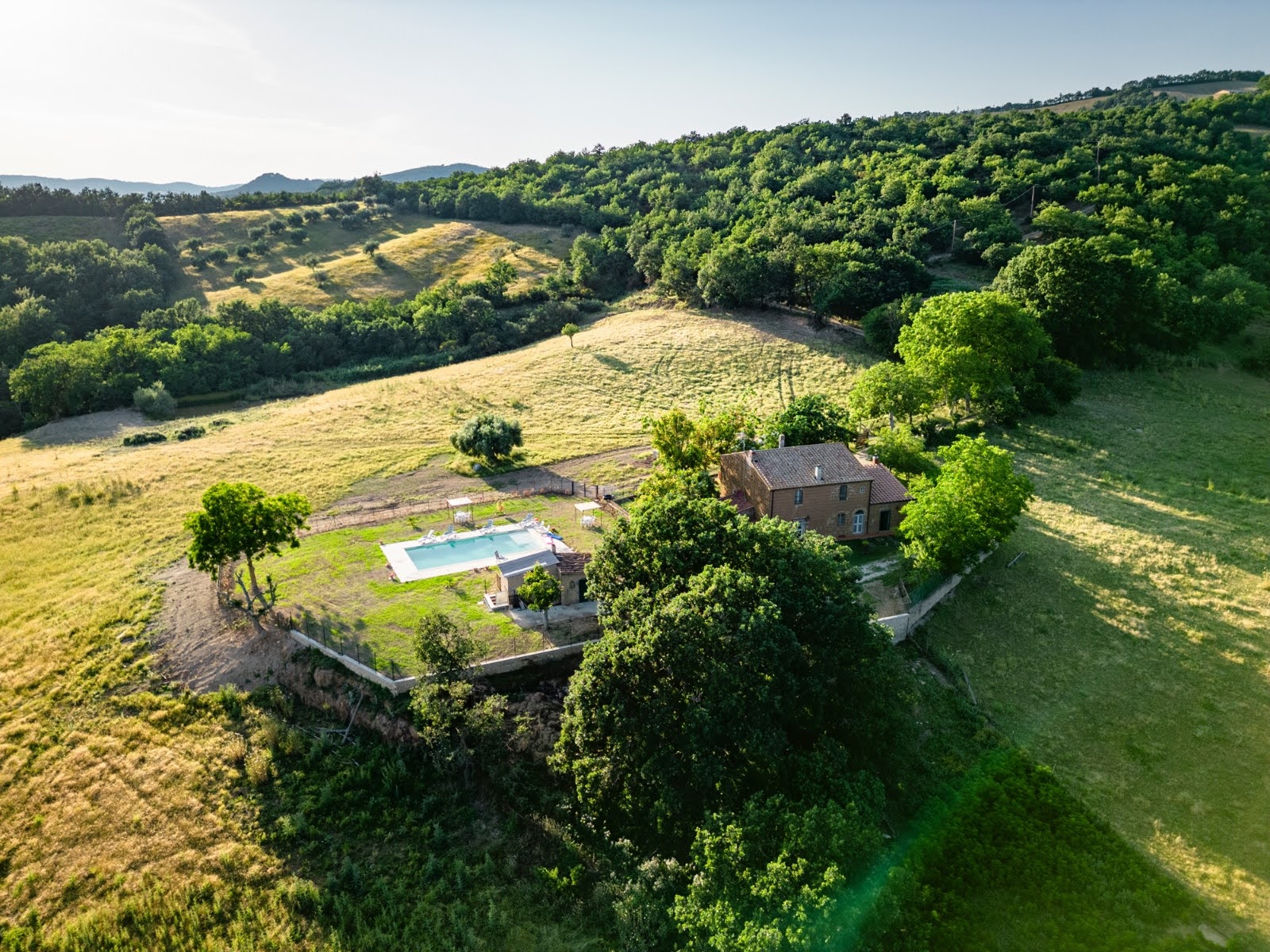 Villa Eredita in Sorano, Toscane