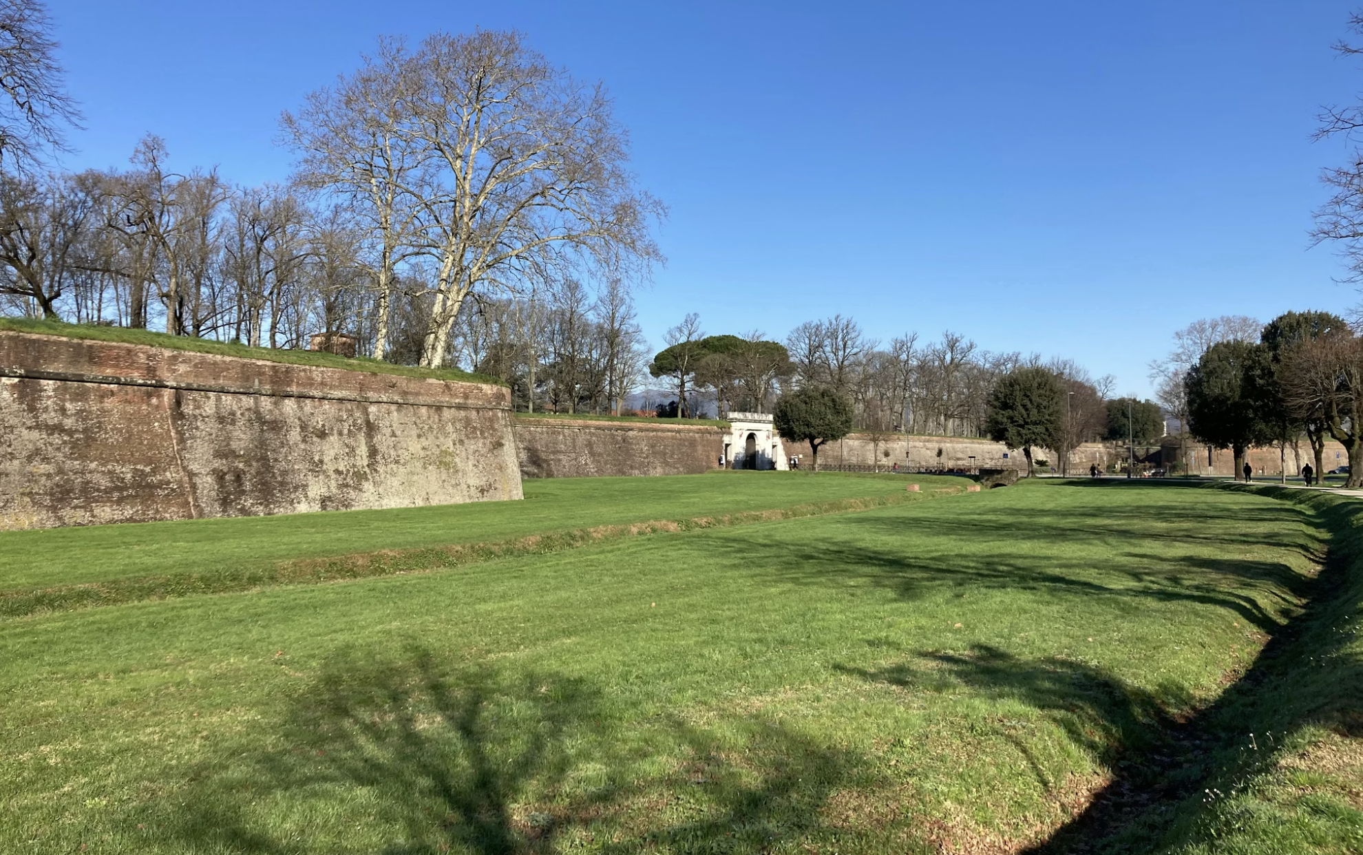 Fietsen op de Stadsmuren